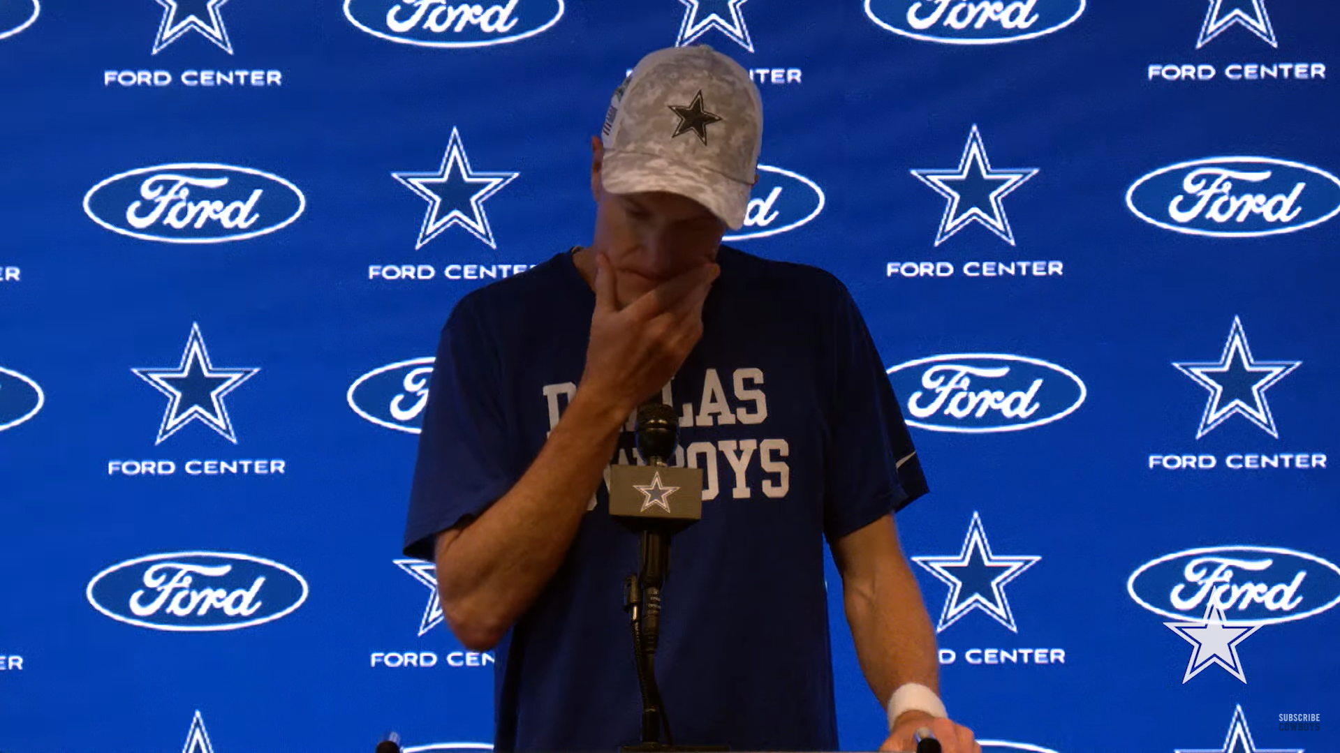 Dallas Cowboys special teams coordinator John Fassel discusses Markquese Bell's injury.