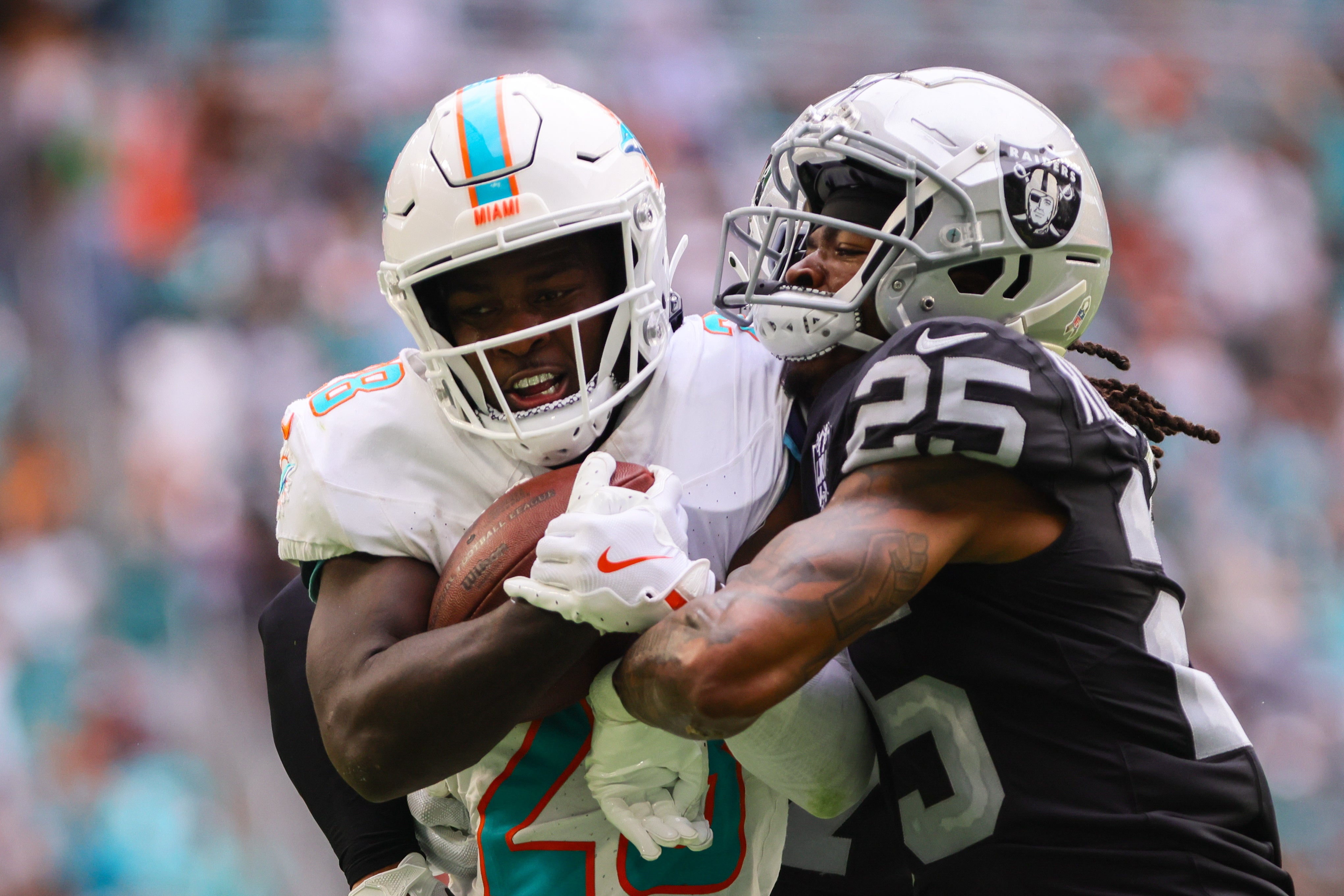 Las Vegas Raiders rookie CB Decamerion Richardson