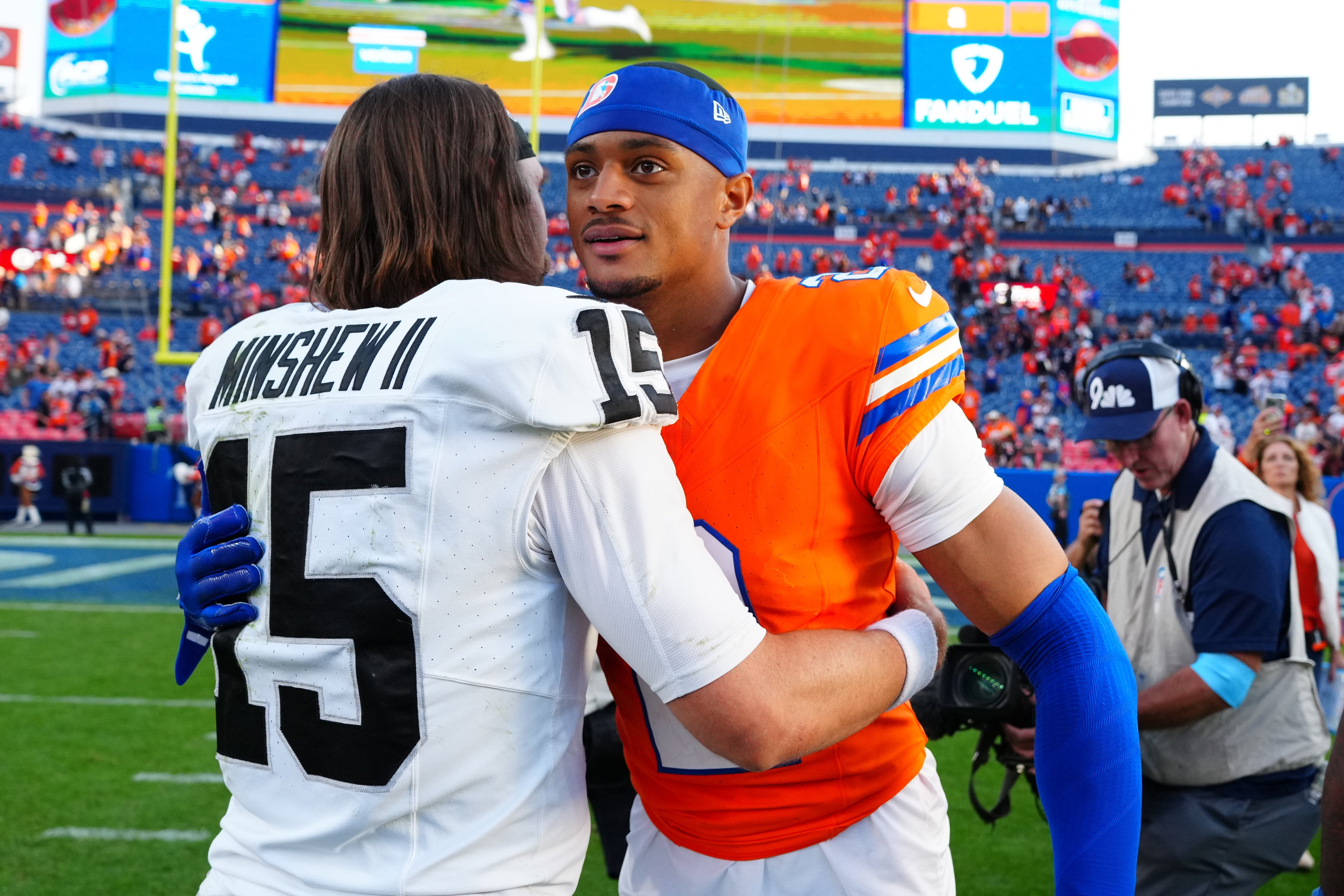 Denver Broncos Las Vegas Raiders Patrick Surtain Gardner Minshew