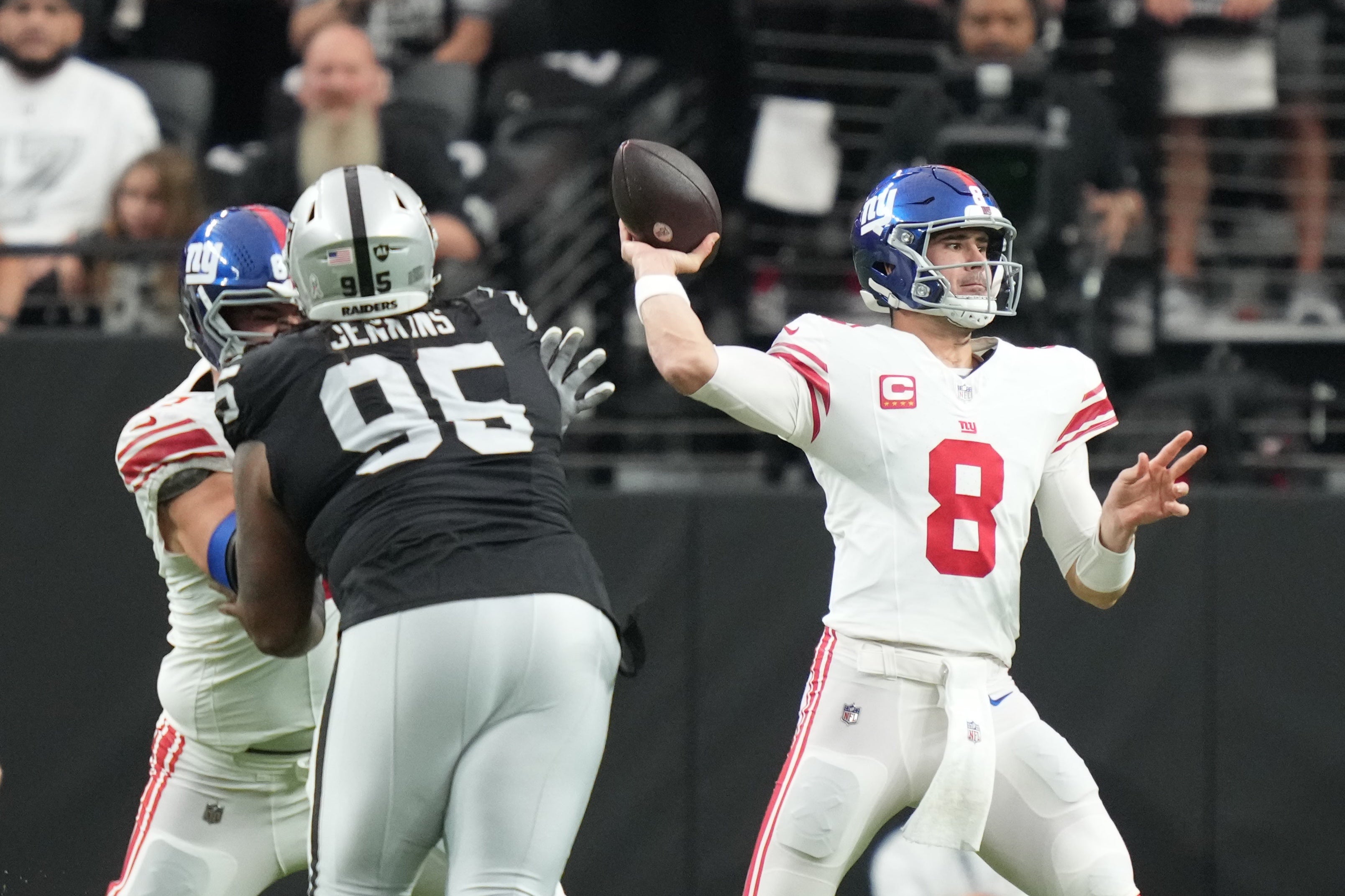 Daniel Jones New York Giants Las Vegas Raiders