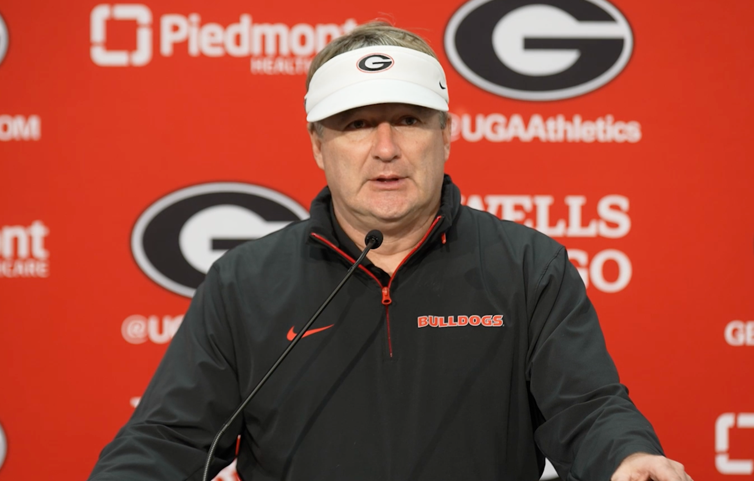 Georgia head coach Kirby Smart