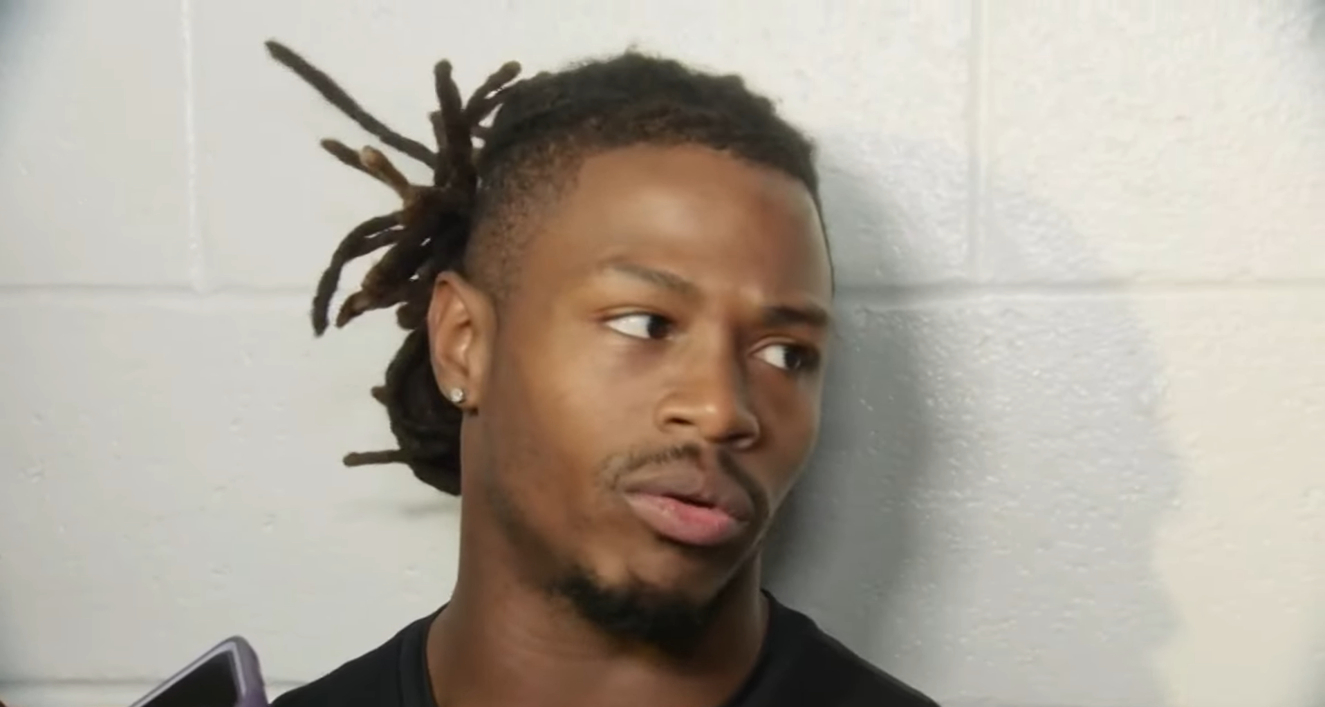 Dallas Cowboys WR KaVontae Turpin following win over Washington Commanders, in which he had a 99-yard kickoff return for a touchdown.