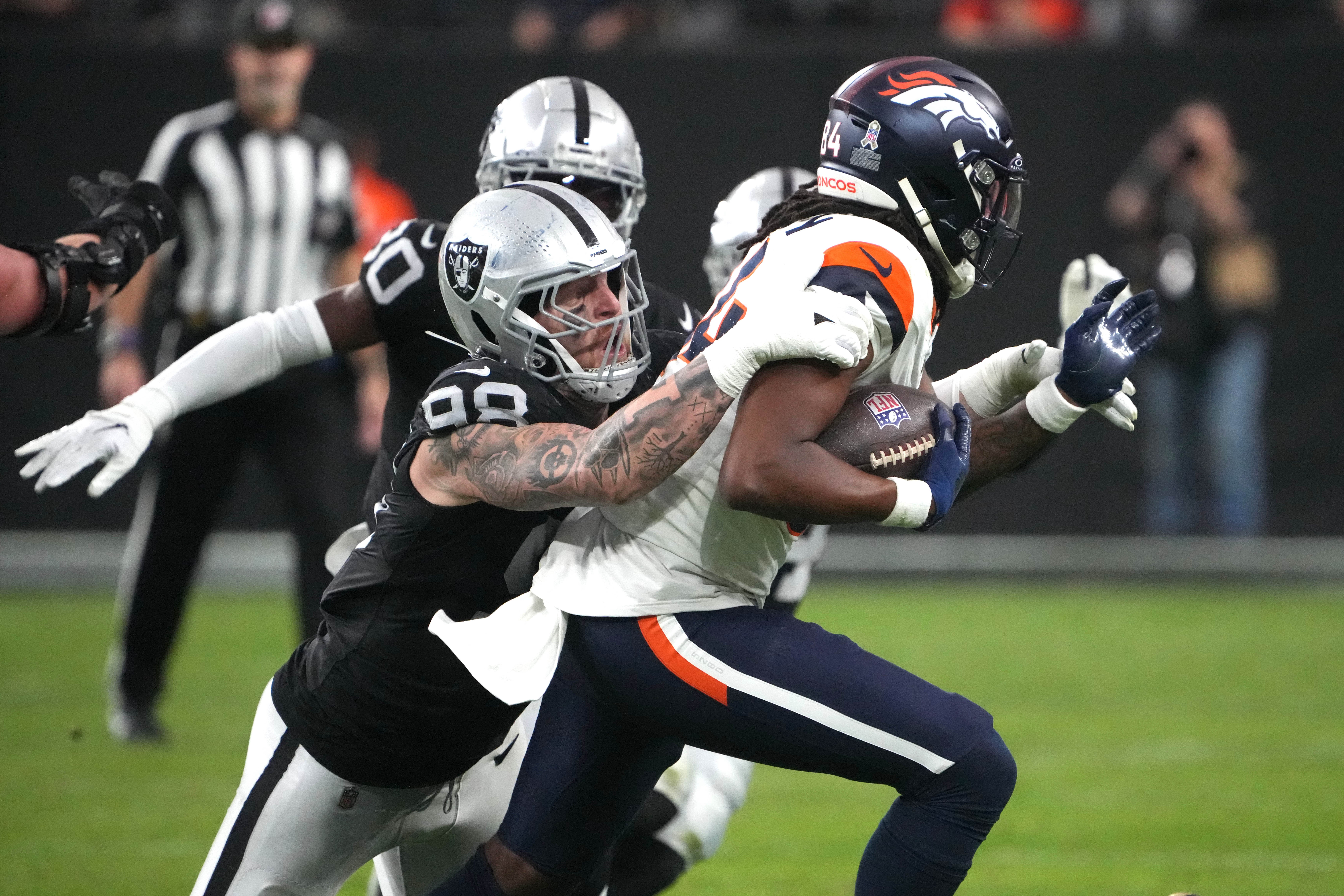 Las Vegas Raiders Maxx Crosby Denver Broncos