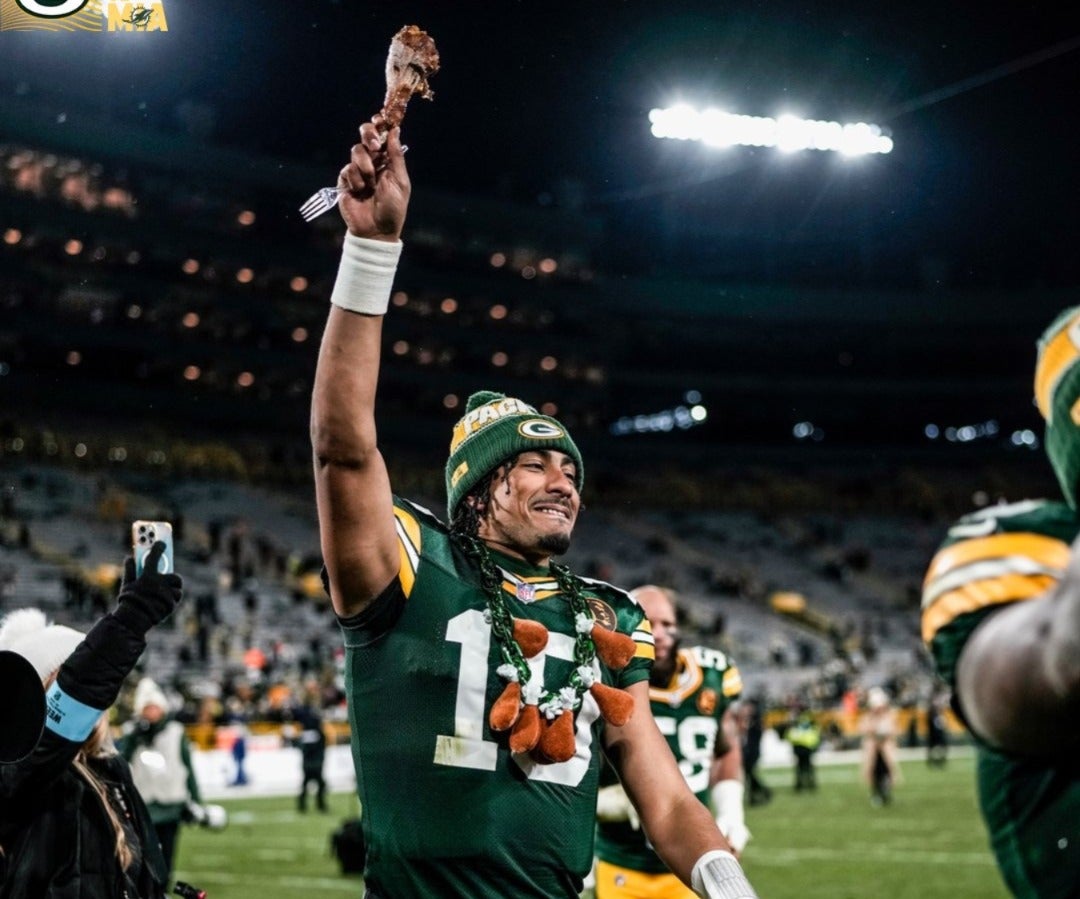 Jordan Love, Turkey leg