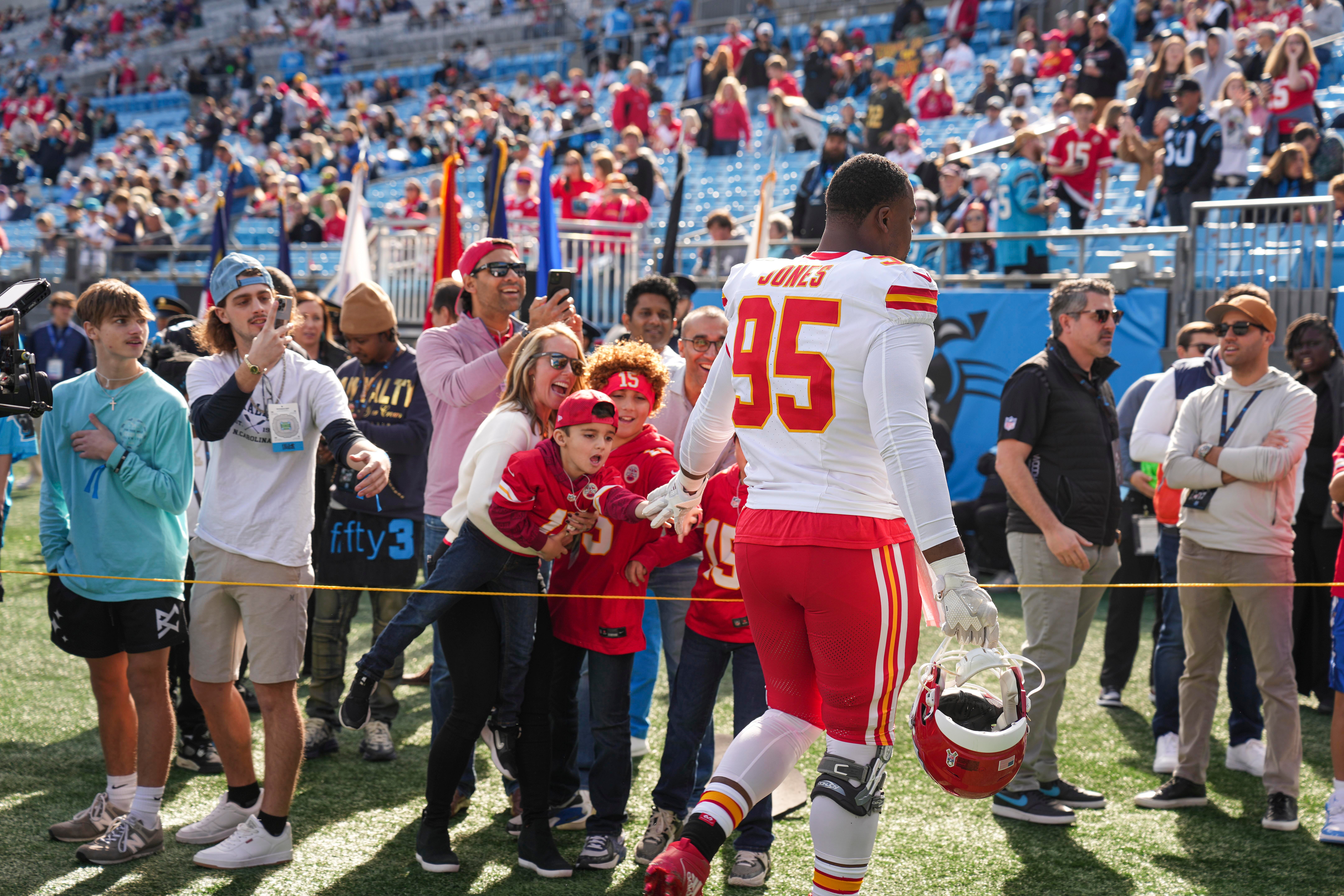 Kansas City Chiefs defensive lineman Chris Jones