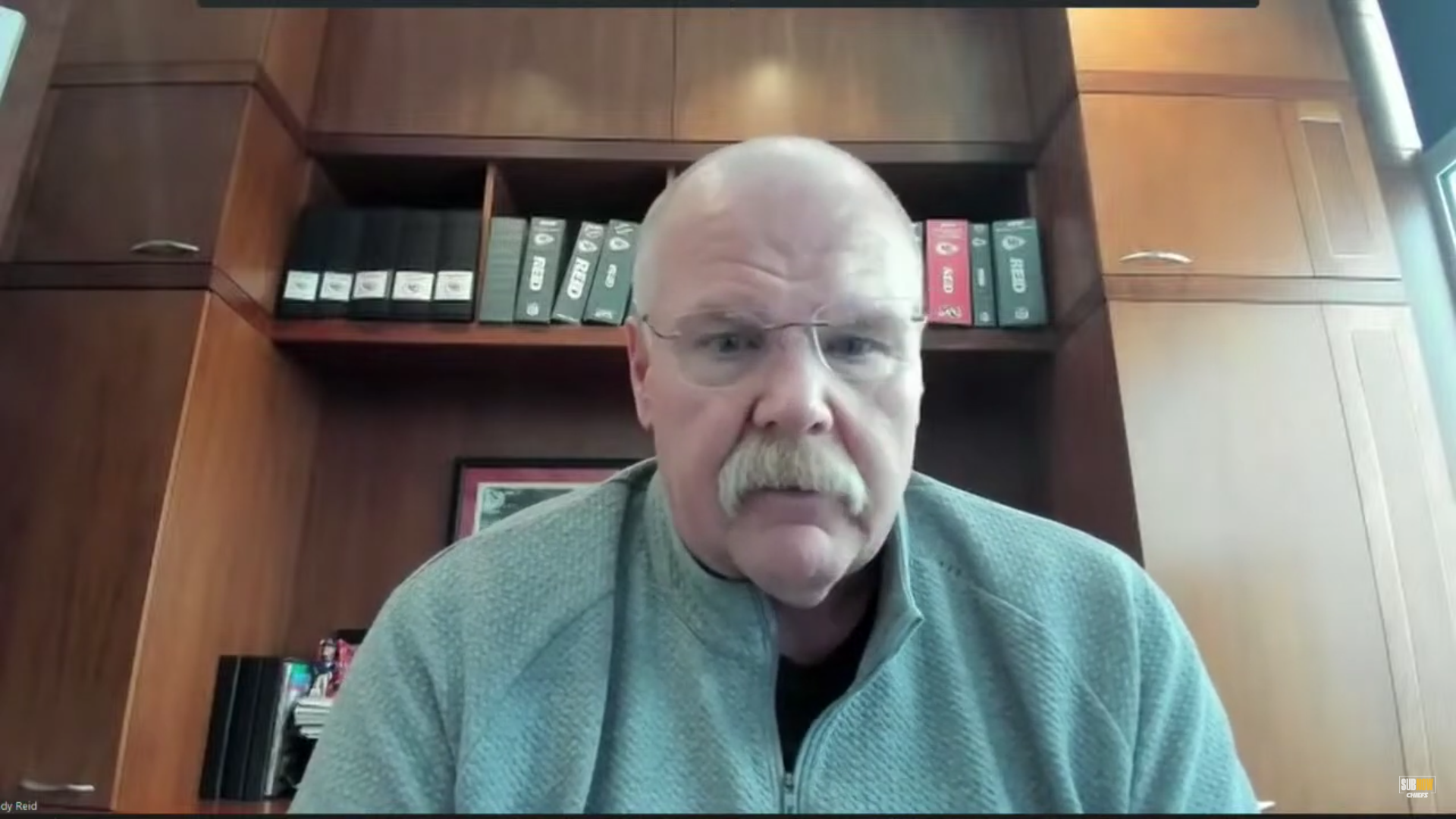 Kansas City Chiefs head coach Andy Reid