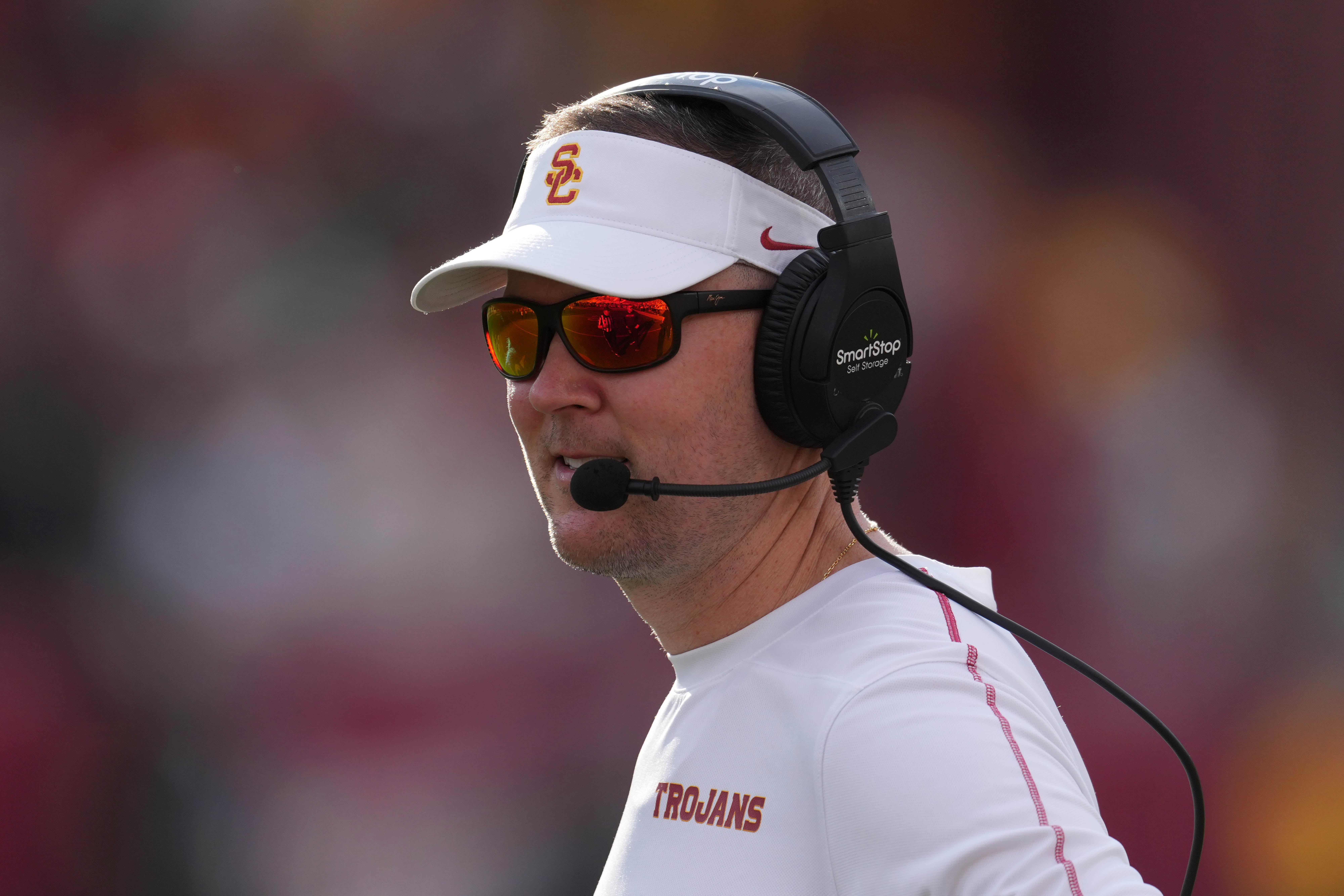 USC Trojans head coach Lincoln Riley