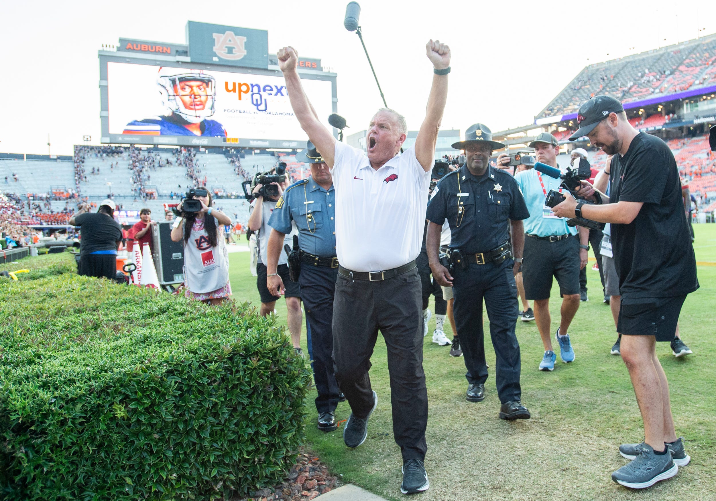Arkansas head coach Sam pittman