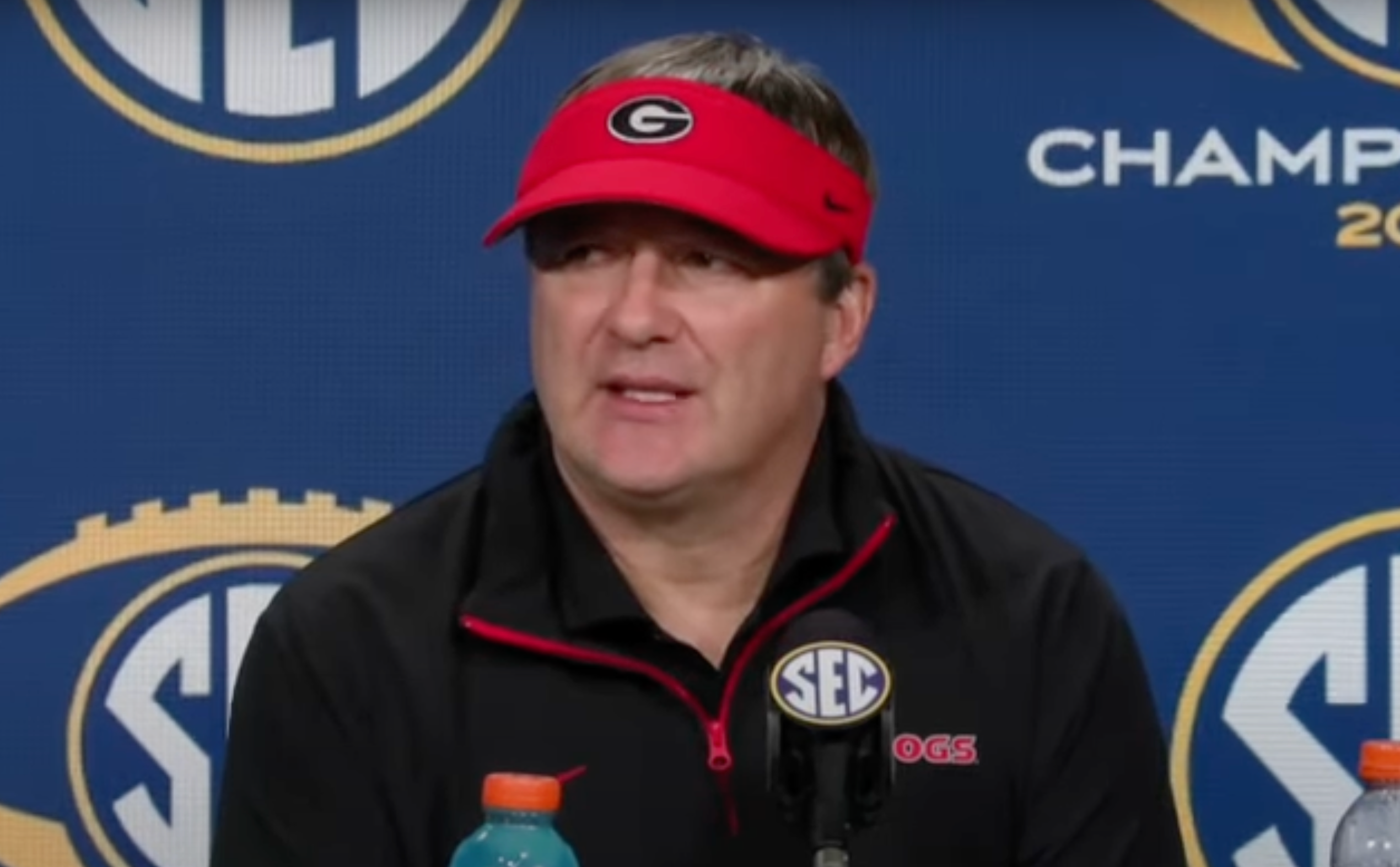 Georgia Bulldogs head coach Kirby Smart