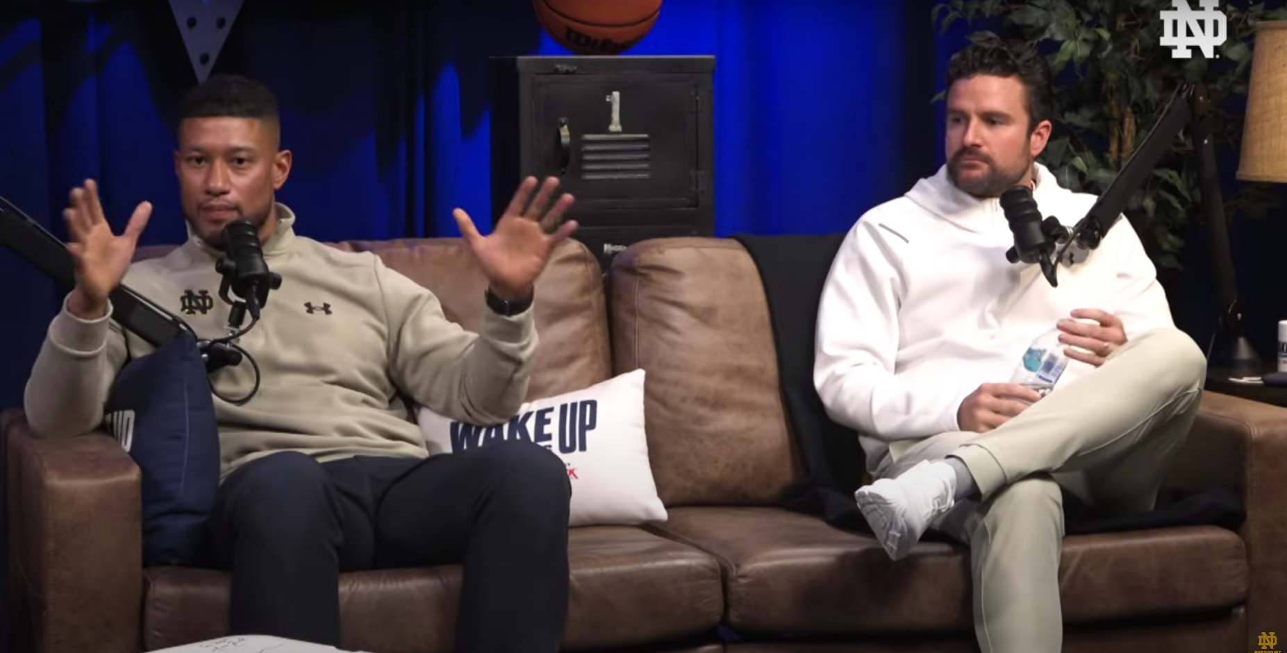 Notre Dame HC Marcus Freeman and GM Chad Bowden on Wake Up the Echoes