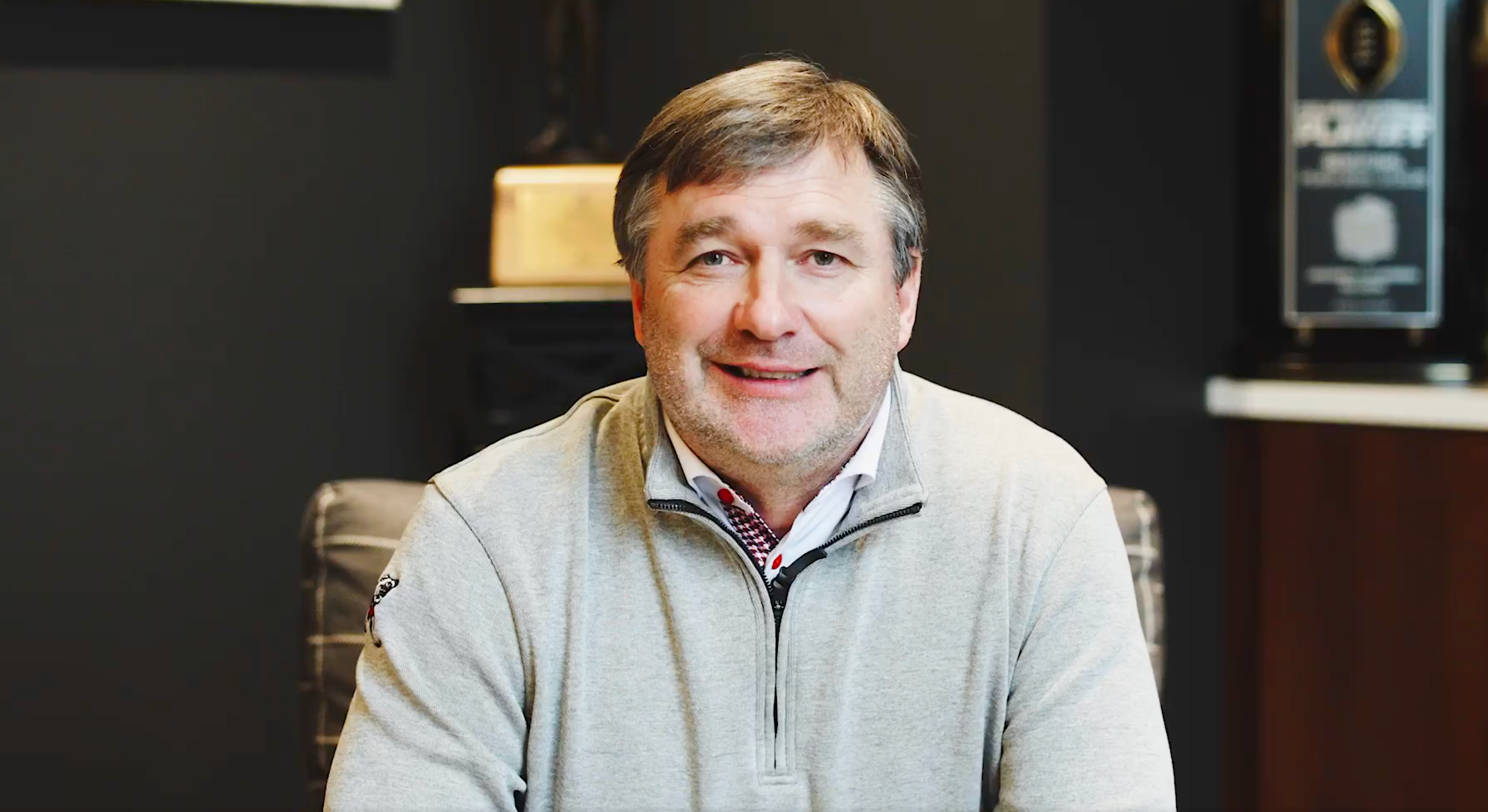 Georgia Bulldogs head coach Kirby Smart speaks on Jalon Walker winning 2024 Butkus Award