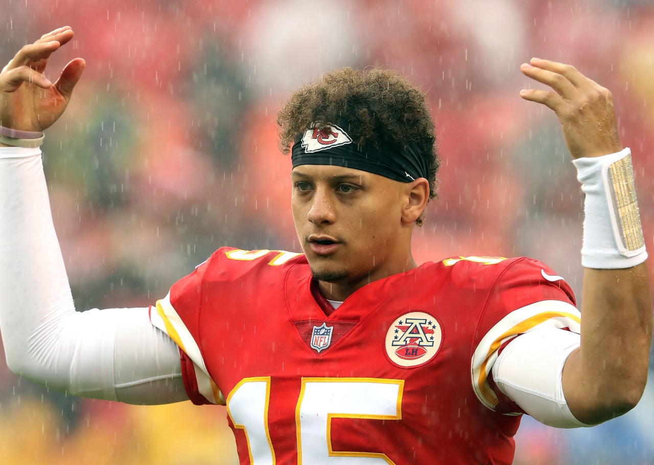 Kansas City Chiefs quarterback Patrick Mahomes