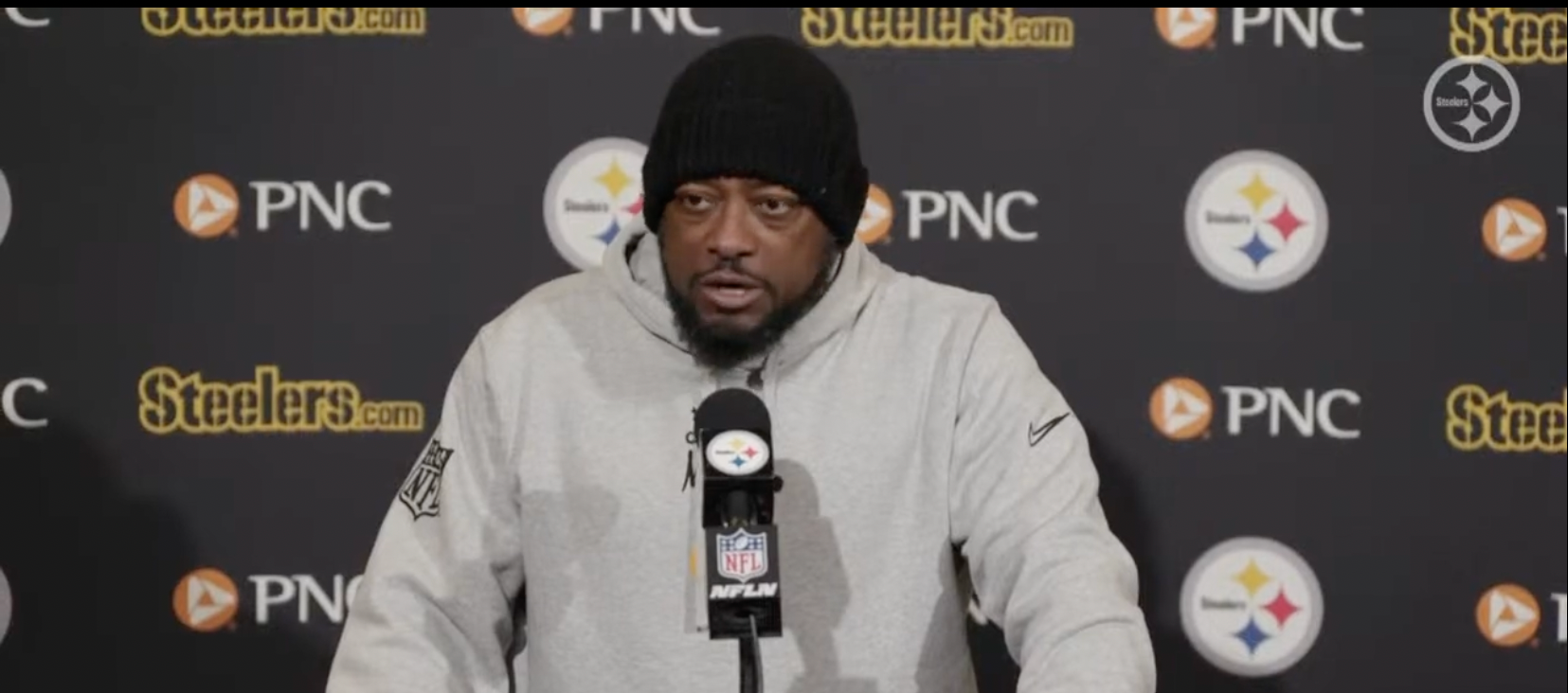 Pittsburgh Steelers HC Mike Tomlin gives injury update on T.J. Watt following 27-13 loss against the Philadelphia Eagles