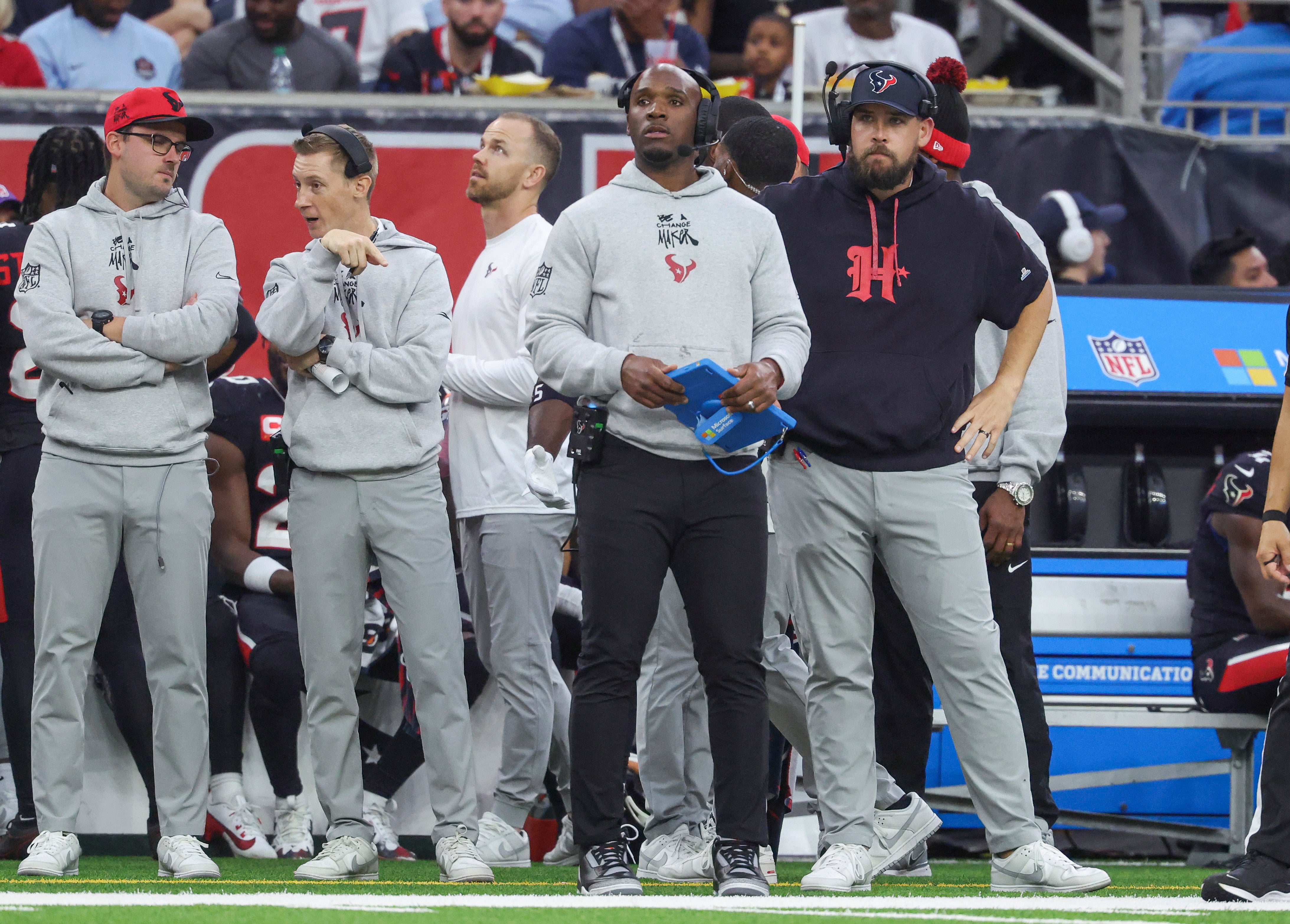 Houston Texans head coach DeMeco Ryans'