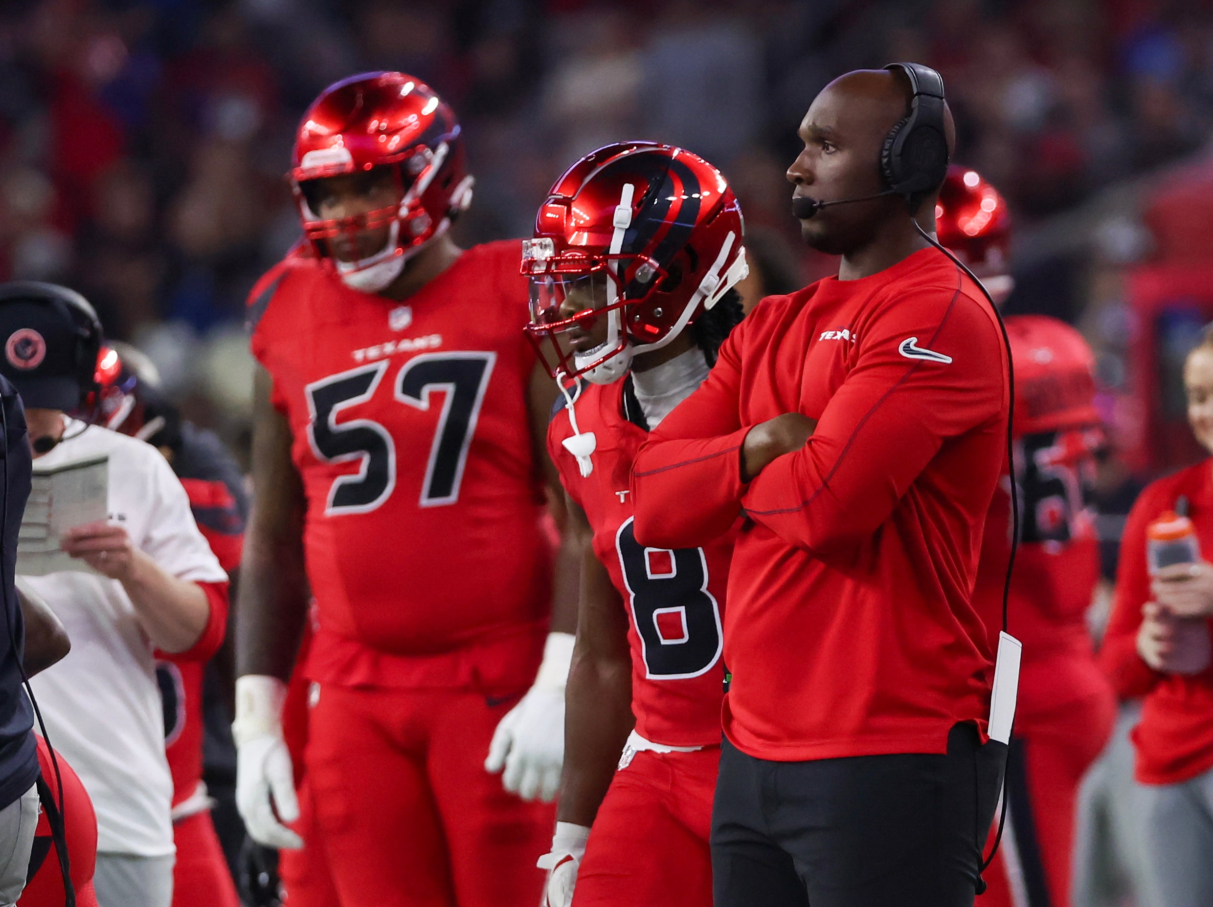 Houston Texans head coach DeMeco Ryans