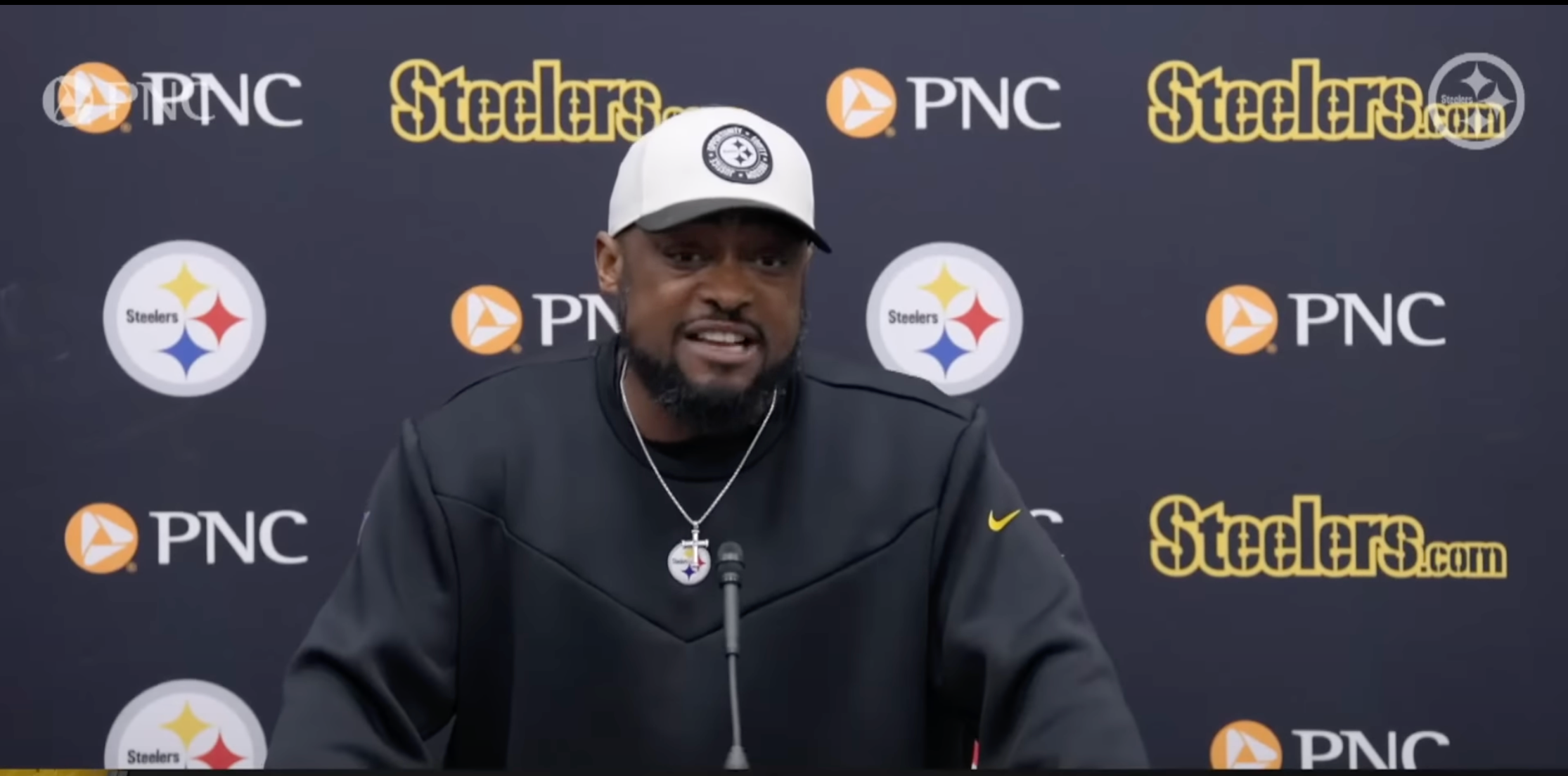 Pittsburgh Steelers HC Mike Tomlin addresses the media ahead of Week 17, 2024 matchup with the Kansas City Chiefs.