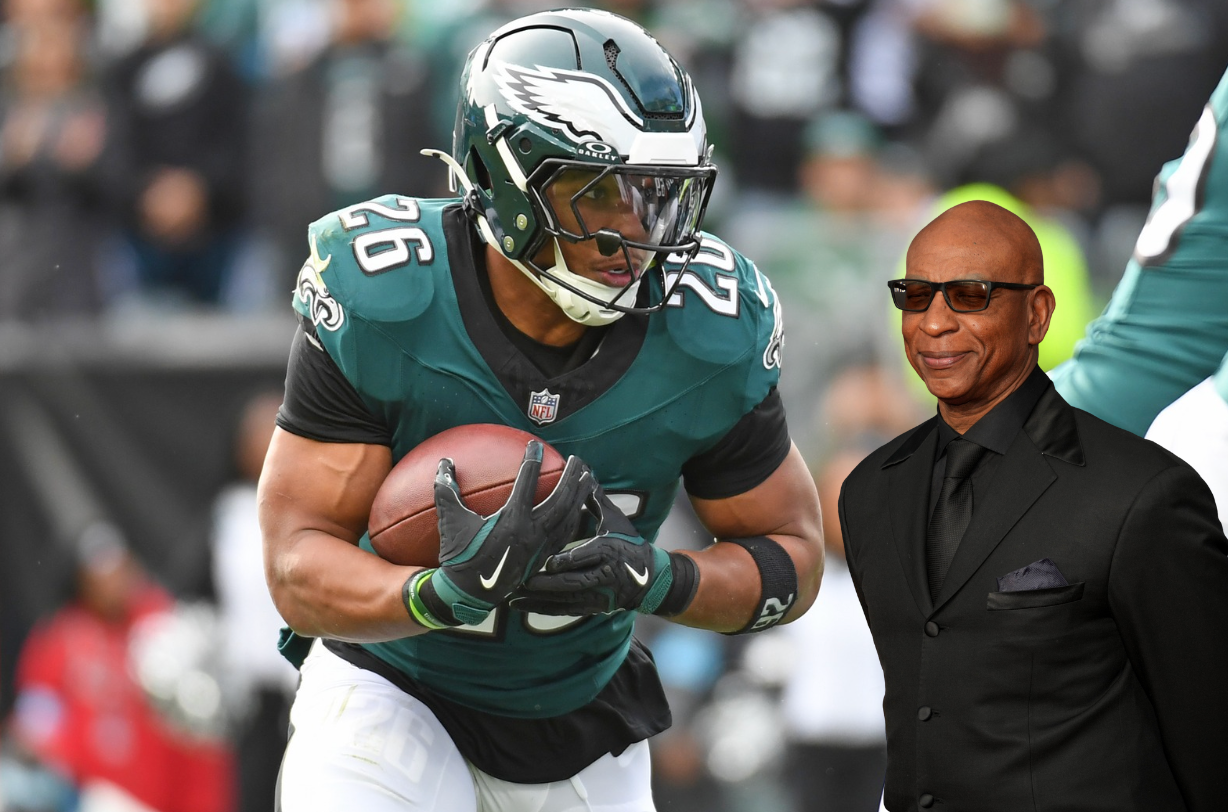 Eric Dickerson and Saquon Barkley