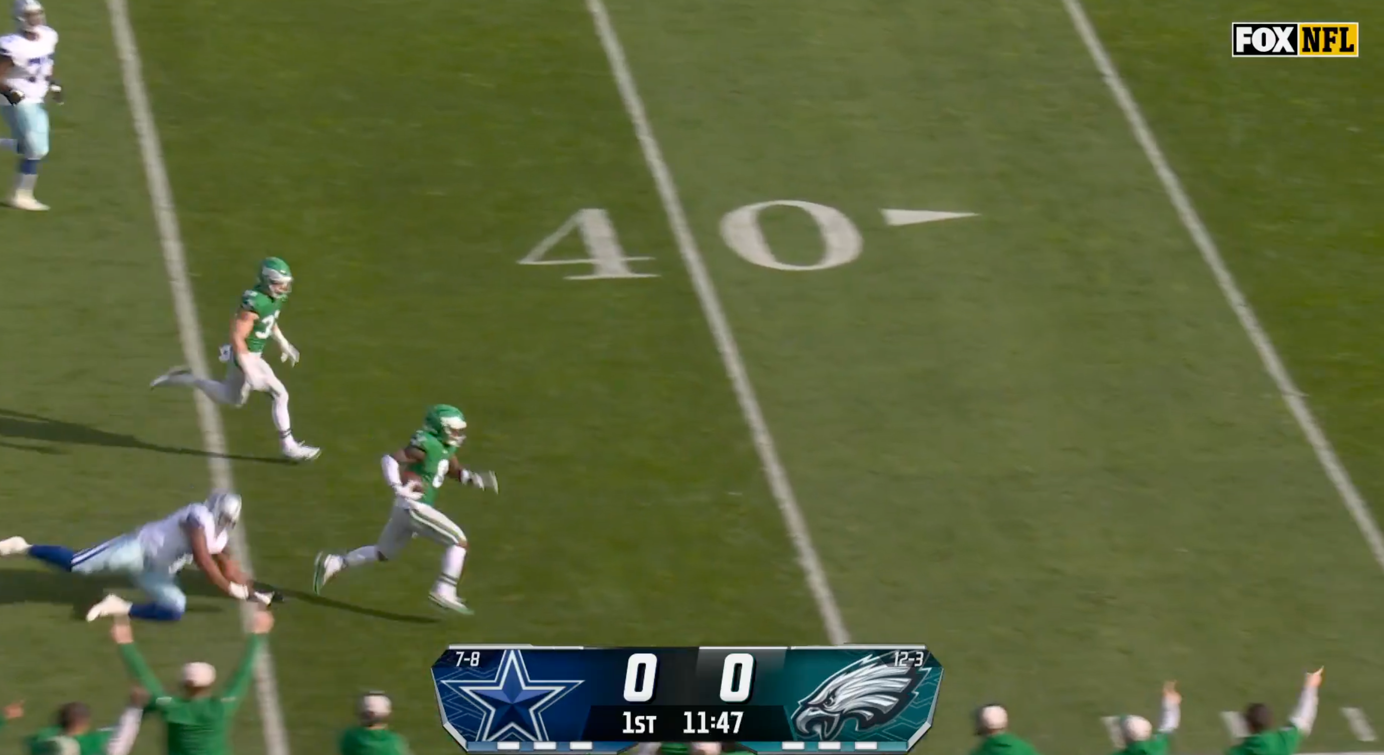 C.J. Gardner-Johnson picks off Cooper Rush for a pick-6 in Week 17