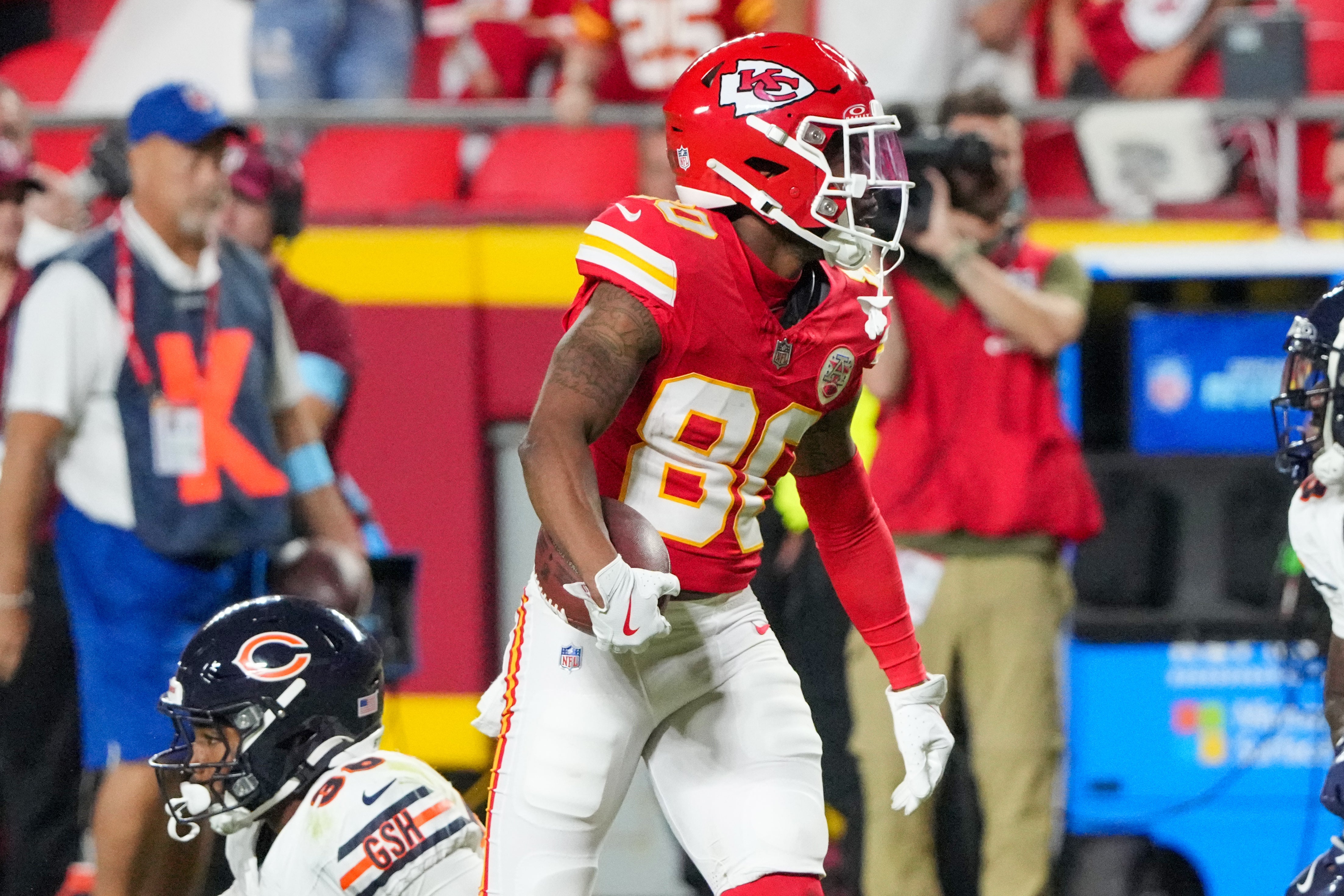 Chiefs WR Montrell Washington