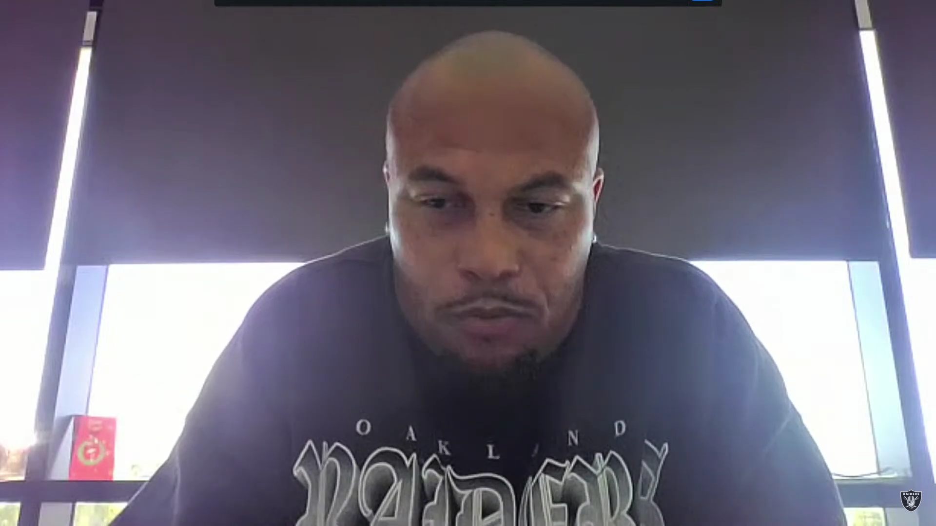 Las Vegas Raiders head coach Antonio Pierce