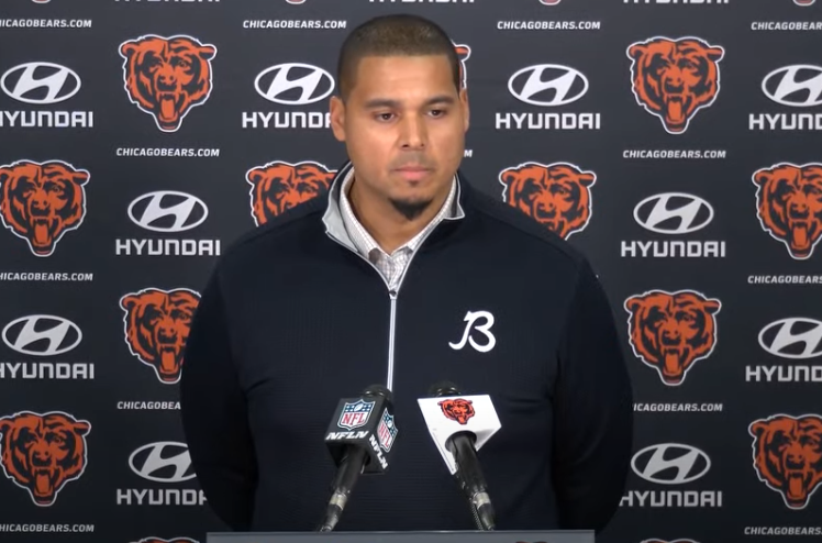 Ryan Poles addresses the media following the end of the regular season.