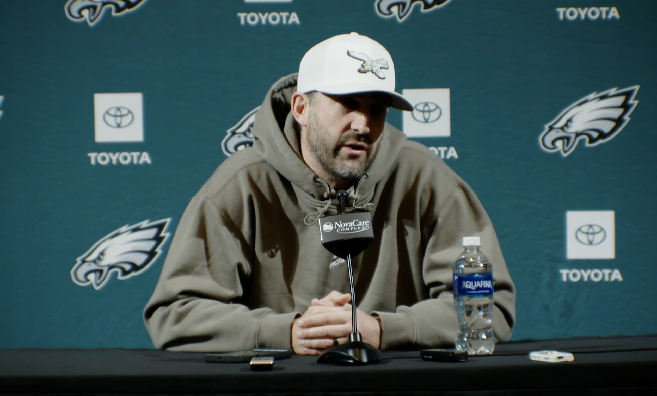 Philadelphia Eagles head coach Nick Sirianni shares update on quarterback Jalen Hurts ahead of playoff game vs Green Bay Packers