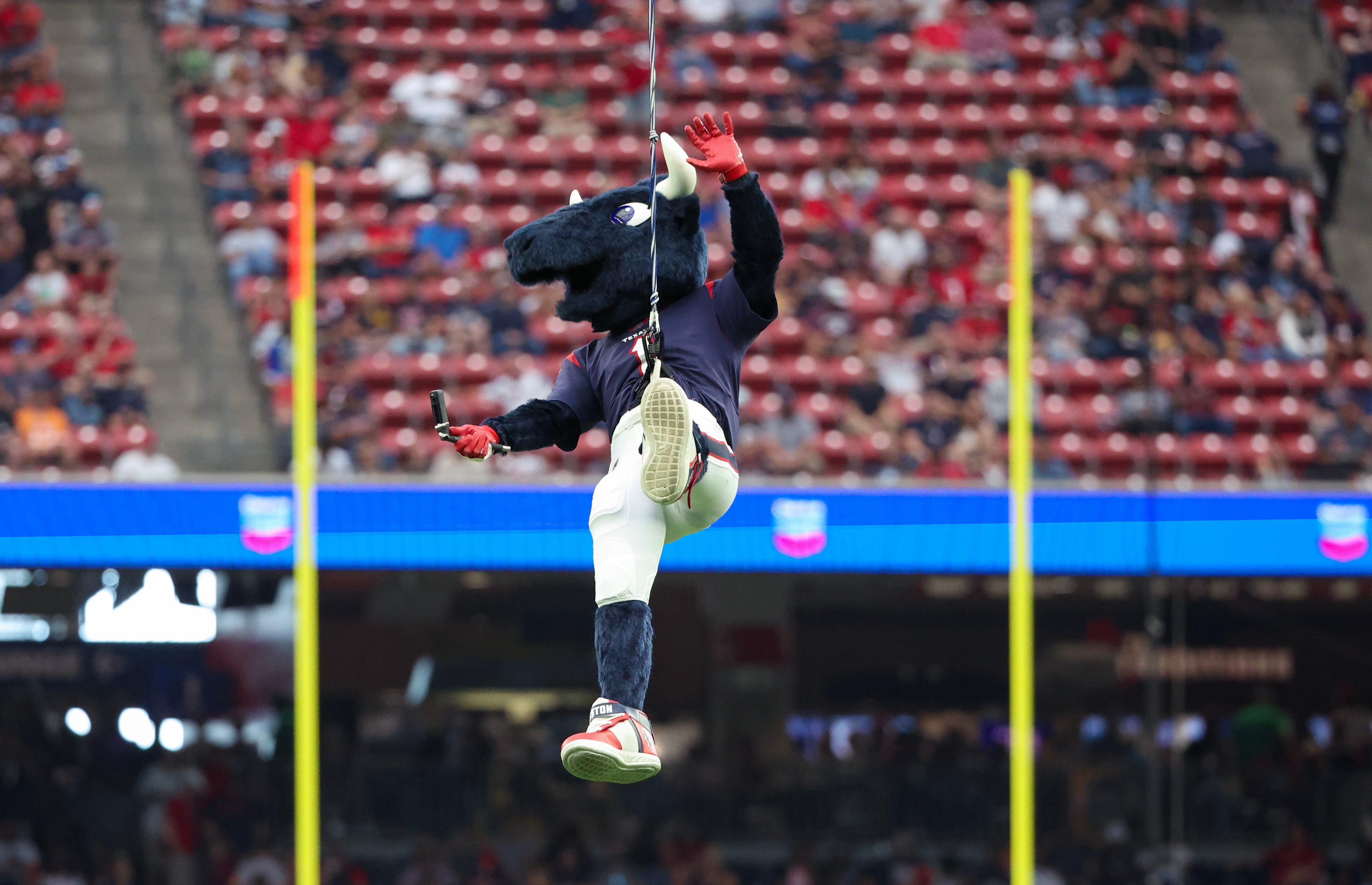 Houston Texans mascot Toro