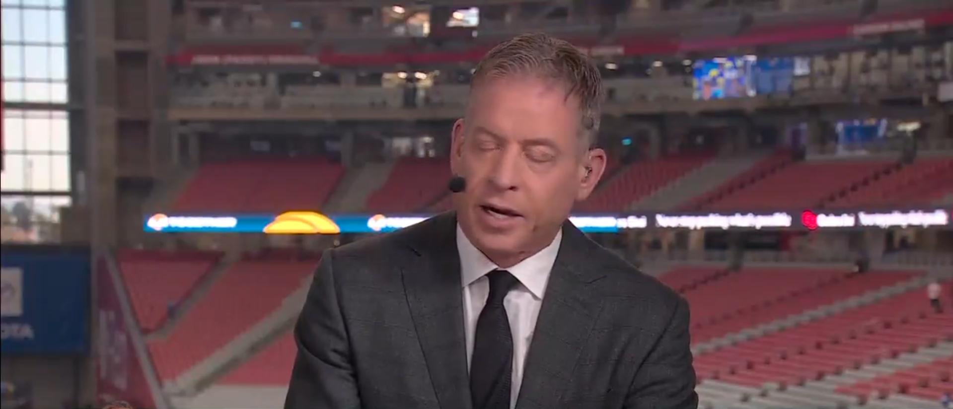 Dallas Cowboys legend Troy Aikman discusses team's search for a new head coach.