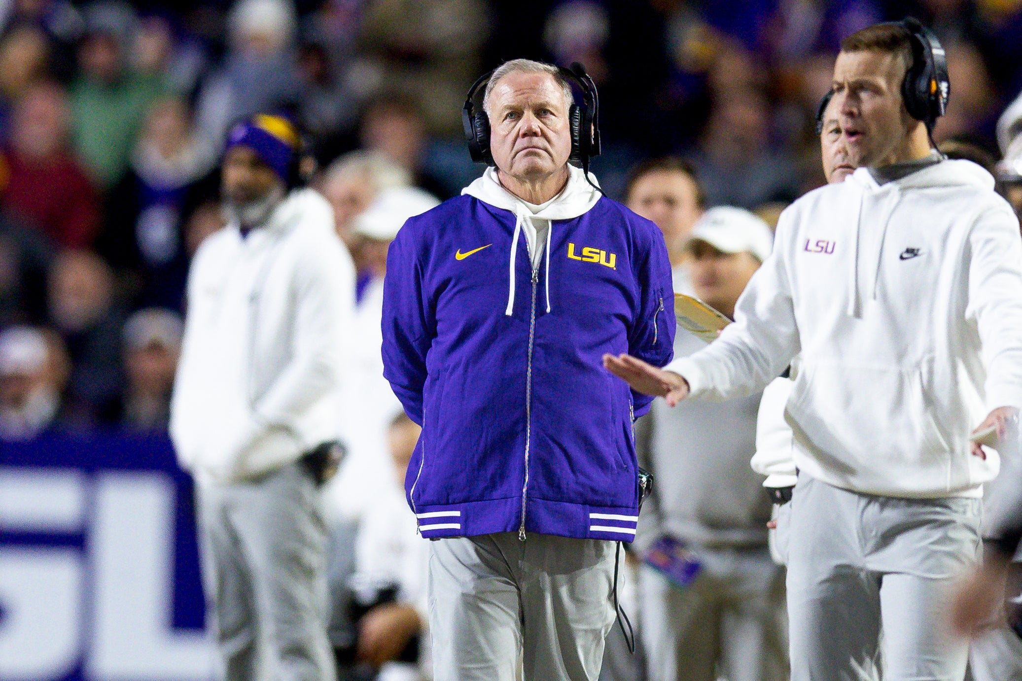 Brian Kelly, head coach LSU Tigers Football