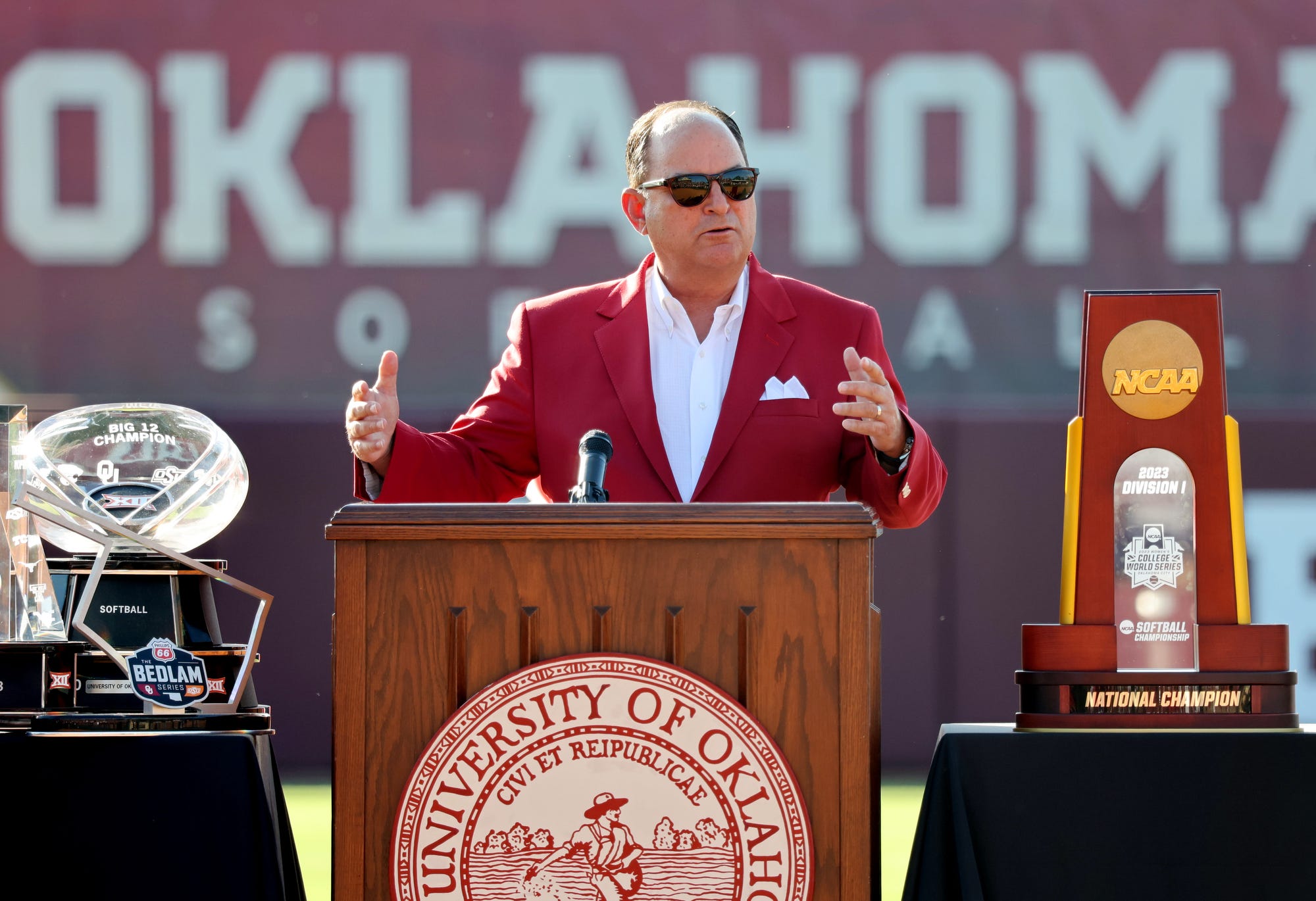 Oklahoma Sooners athletic director Joe Castiglione