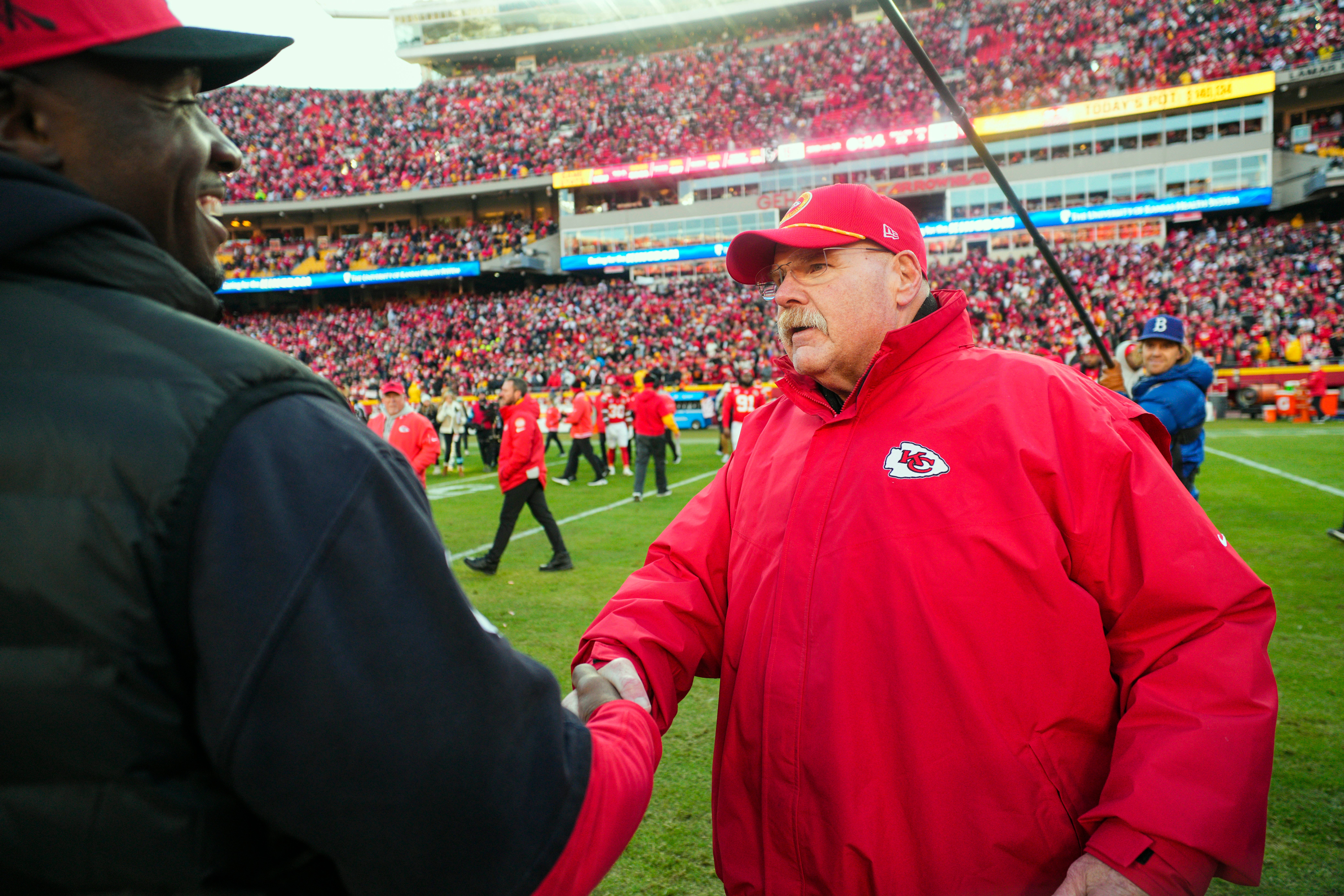 Kansas City Chiefs head coach Andy reid