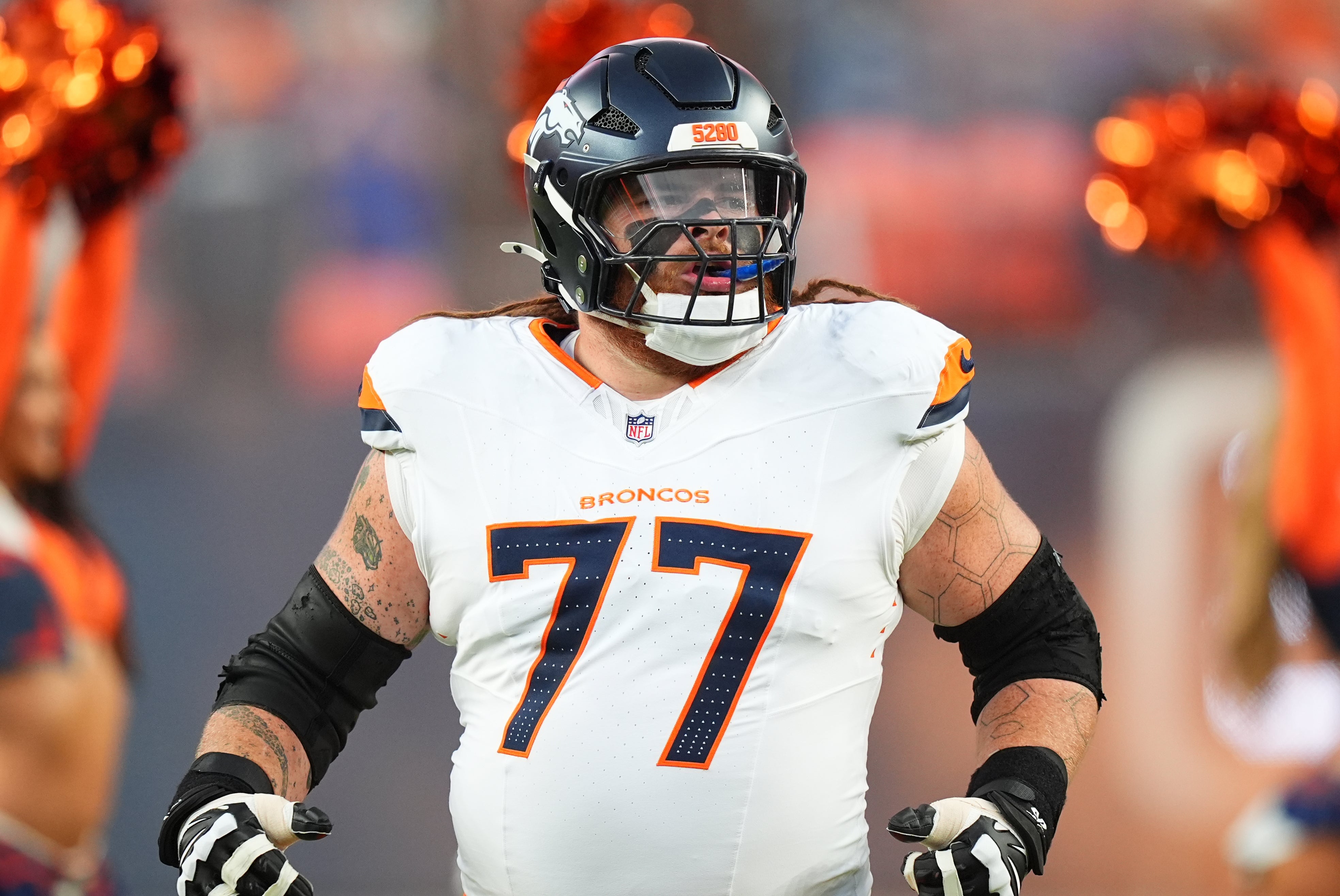 Denver Broncos guard Quinn Meinerz