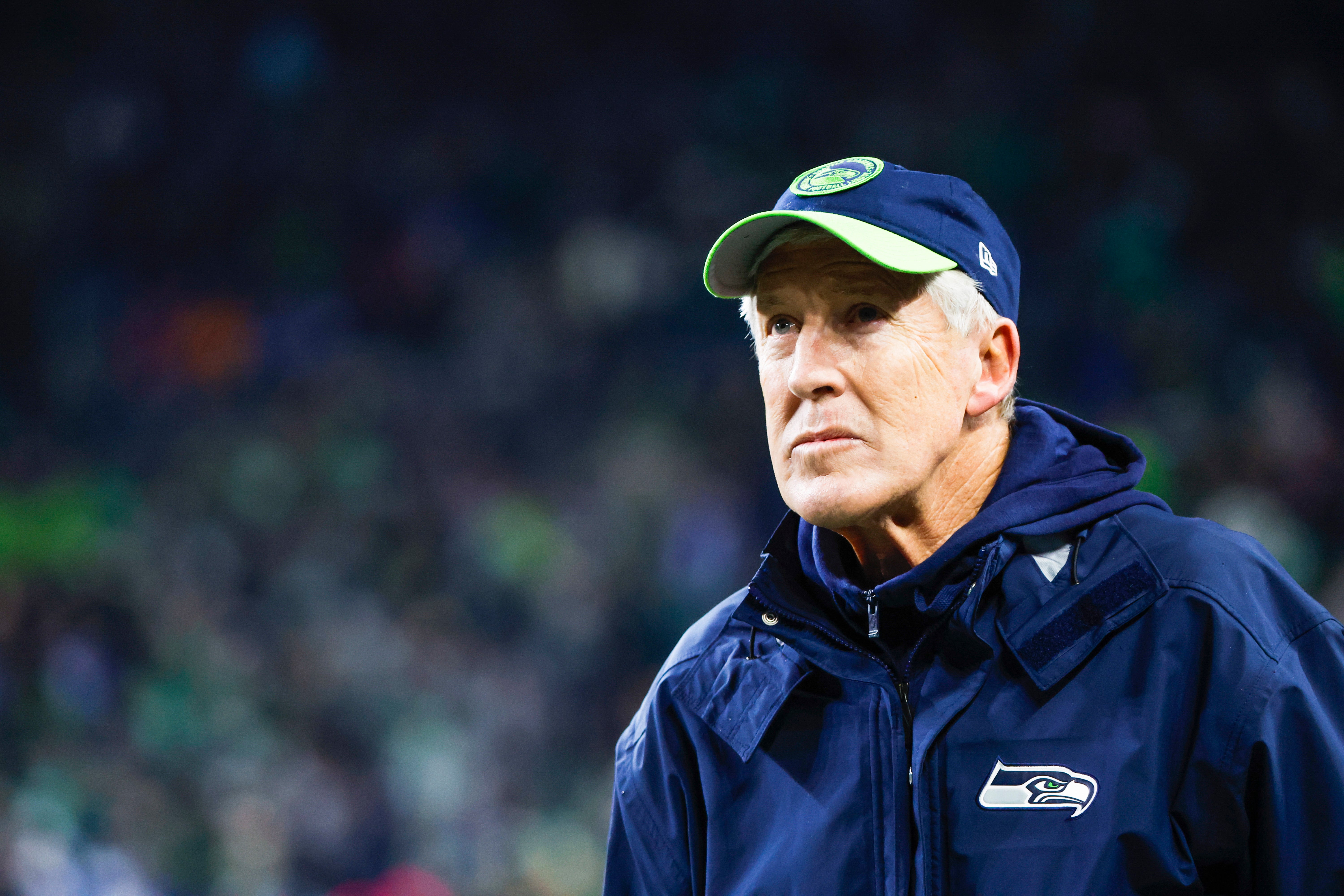 Seattle Seahawks Las Vegas Raiders head coach Pete Carroll