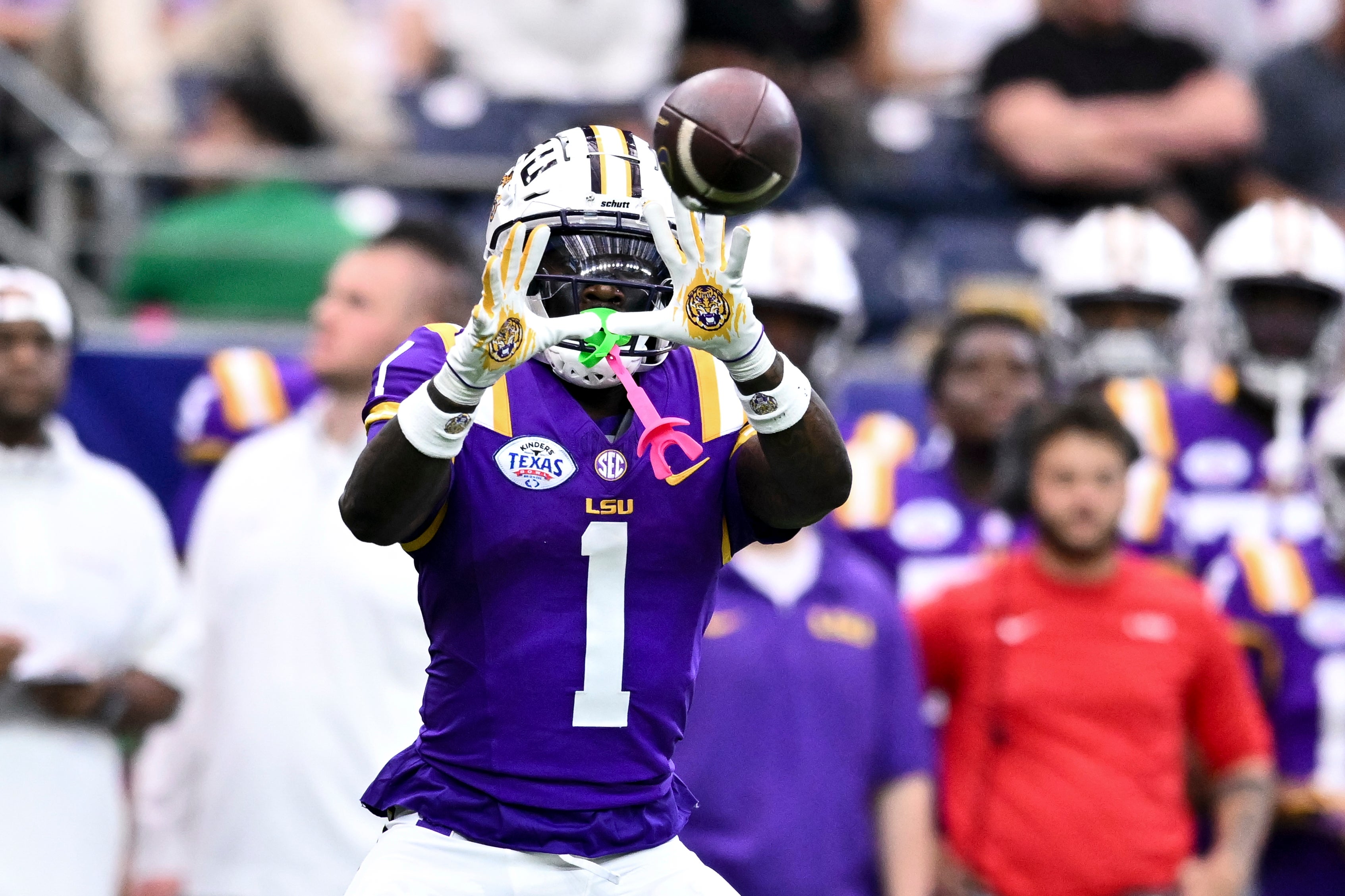 LSU Wide Receiver Aaron Anderson