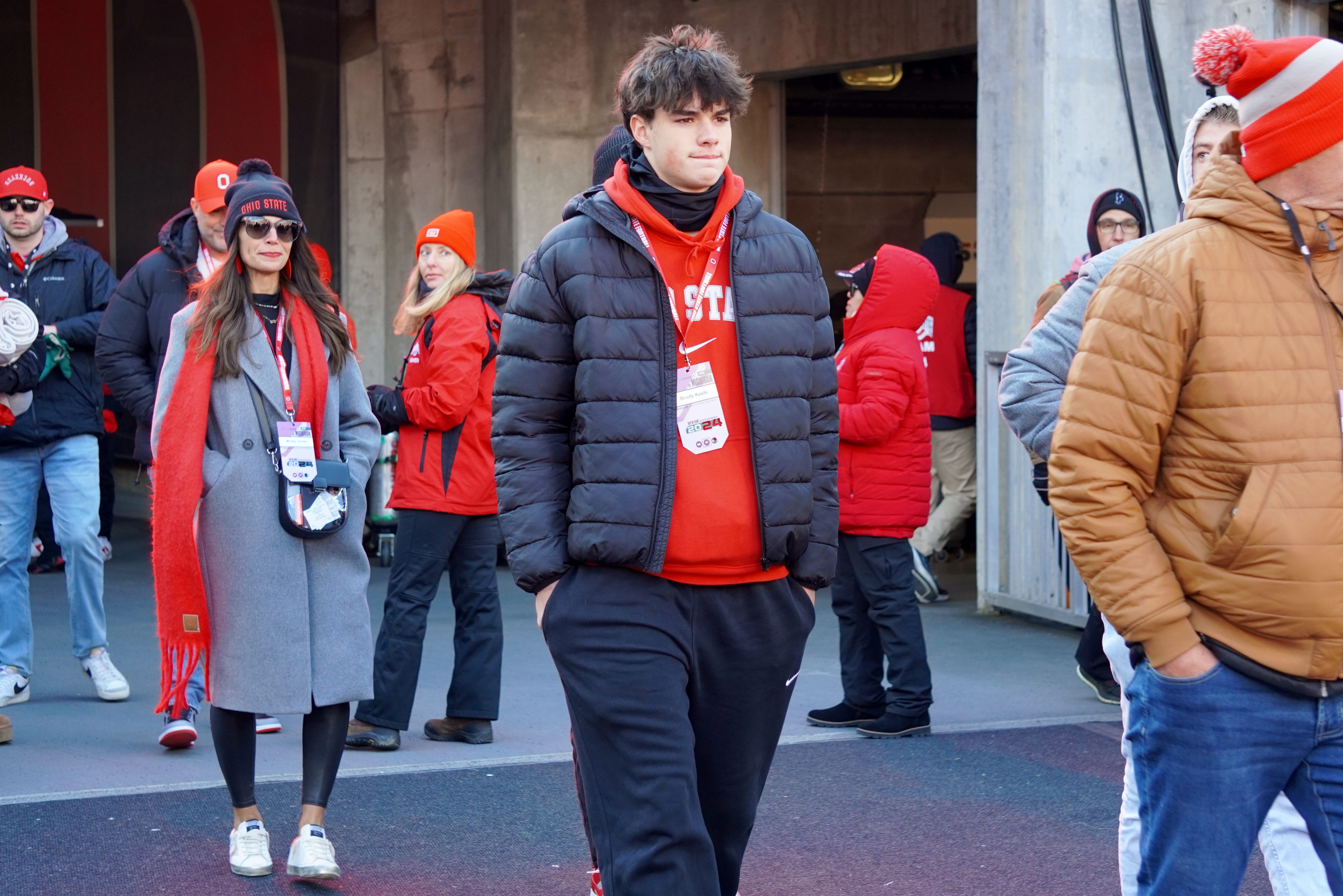 Brody Keefe was at Ohio Stadium to watch the Ohio State Buckeyes take on the Michigan Wolverines in an NCAA football game on Saturday Nov. 30, 2024.