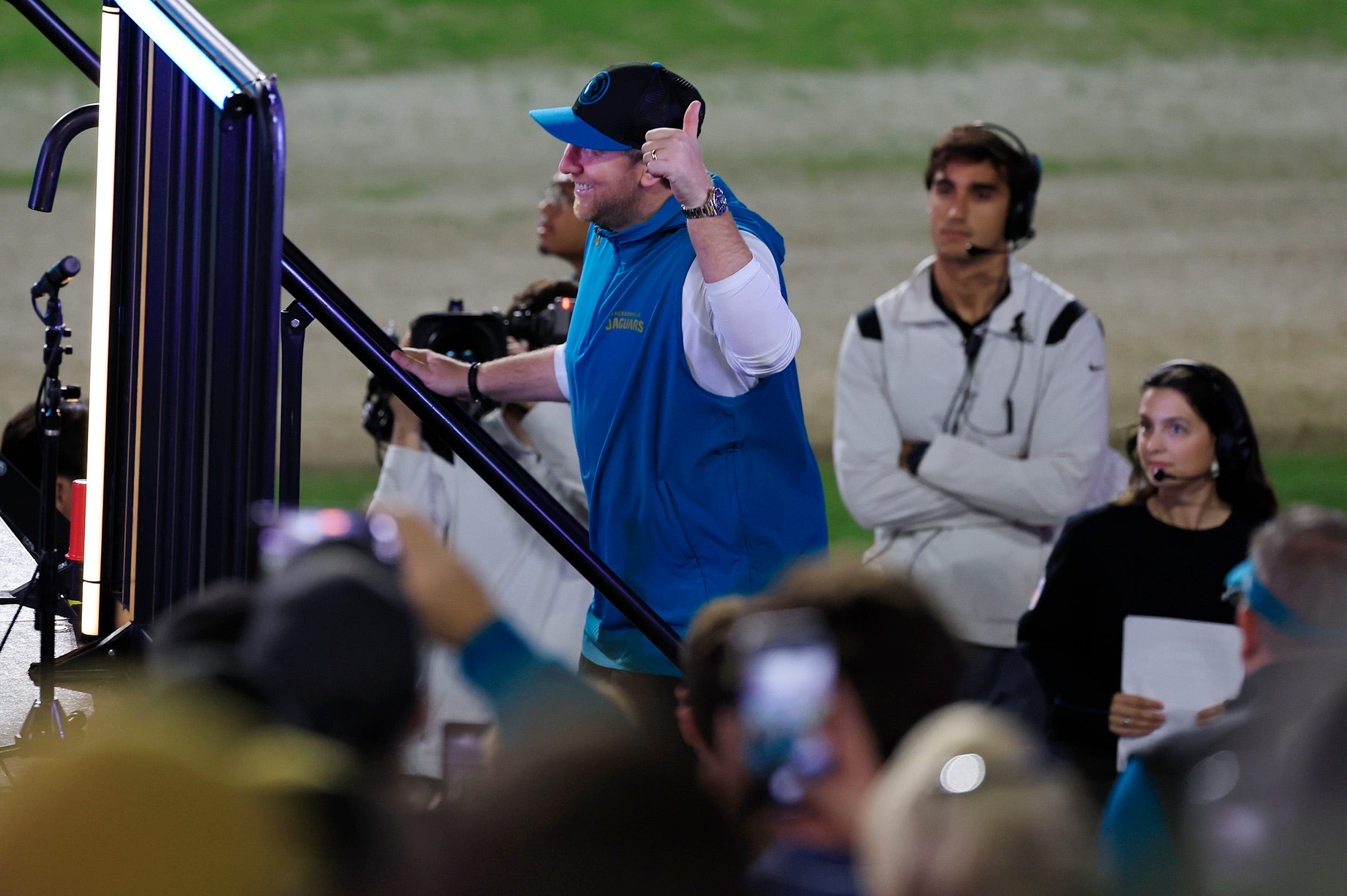 Jacksonville jaguars head coach Liam Coen