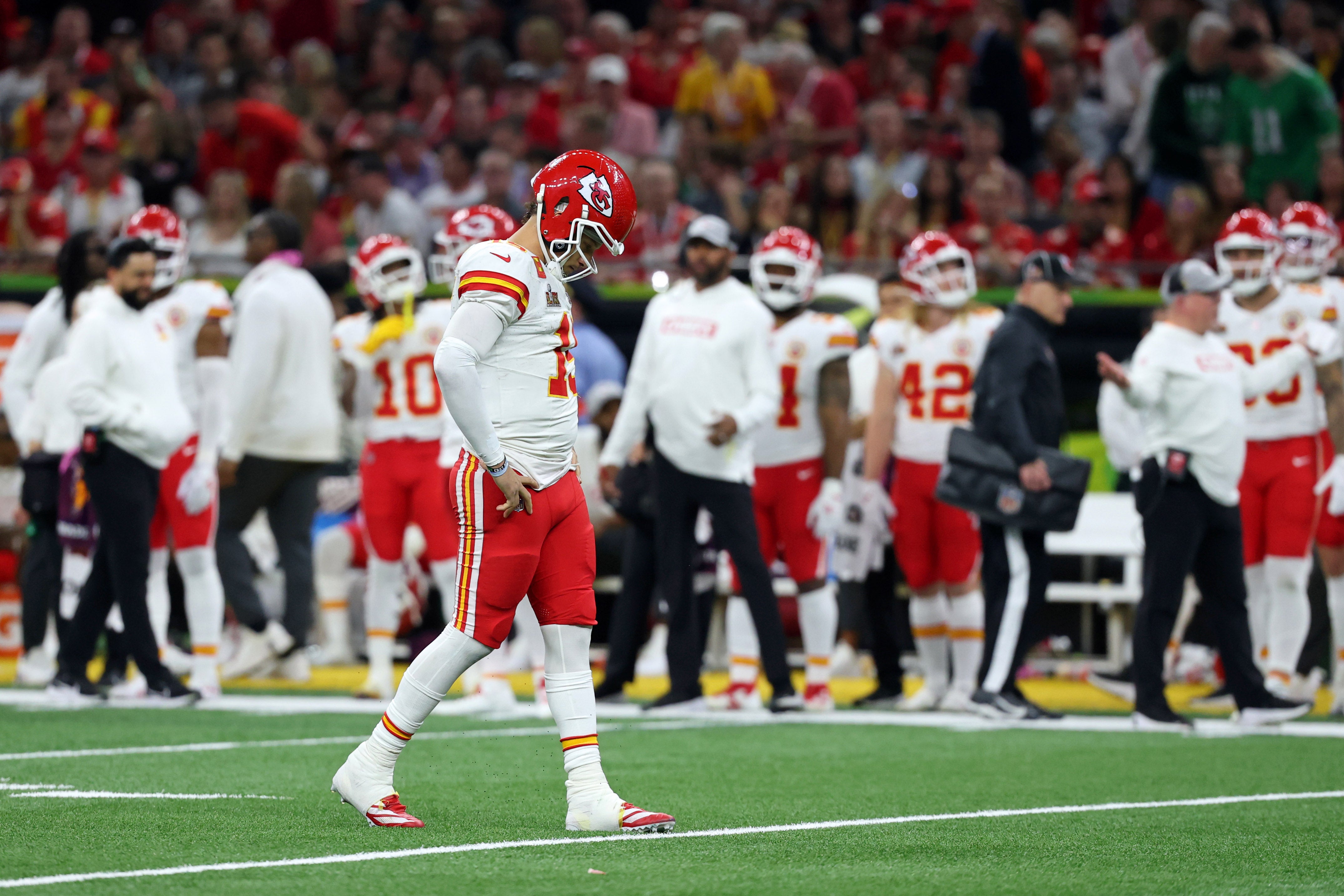 Kansas City Chiefs quarterback Patrick Mahomes
