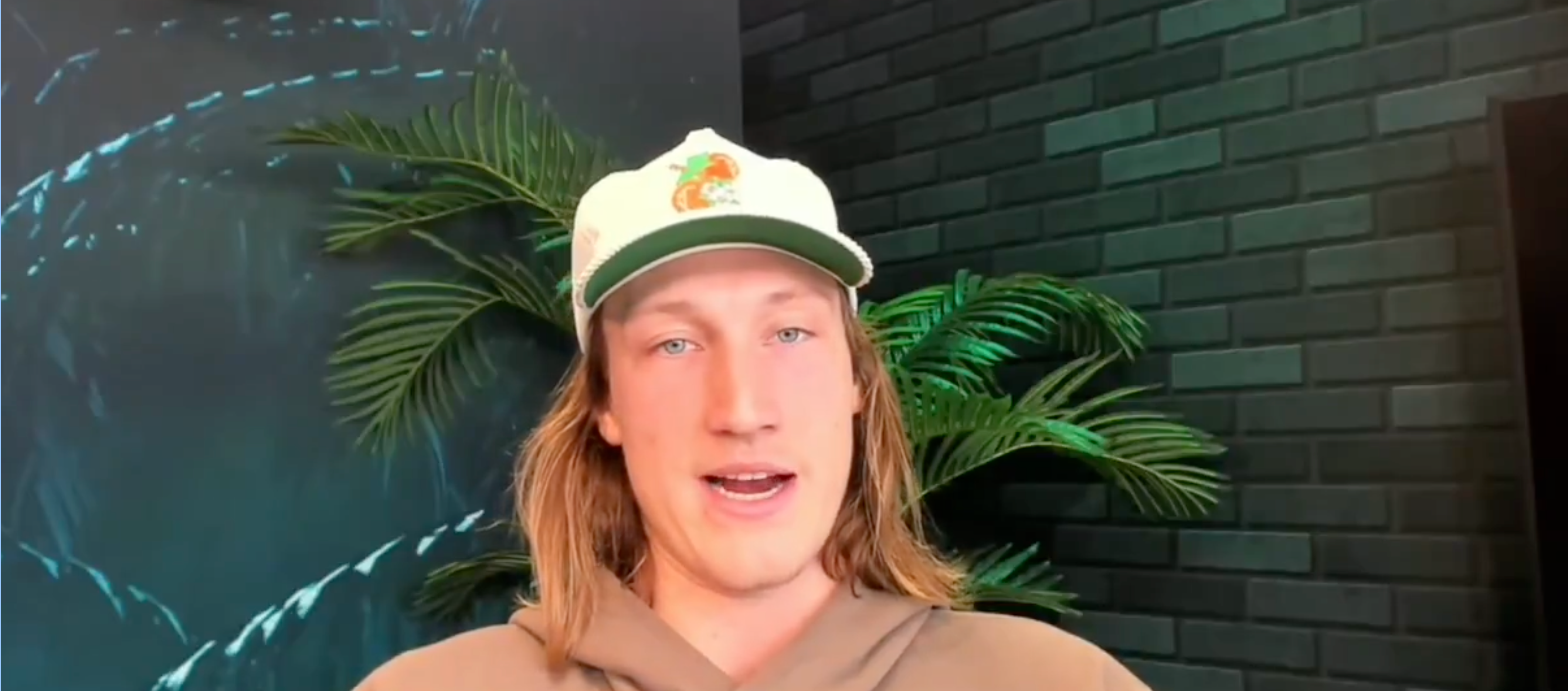 Jacksonville Jaguars QB Trevor Lawrence addresses Pittsburgh Steelers trade rumors on the Up & Adams show with Kay Adams, 2/17/25.