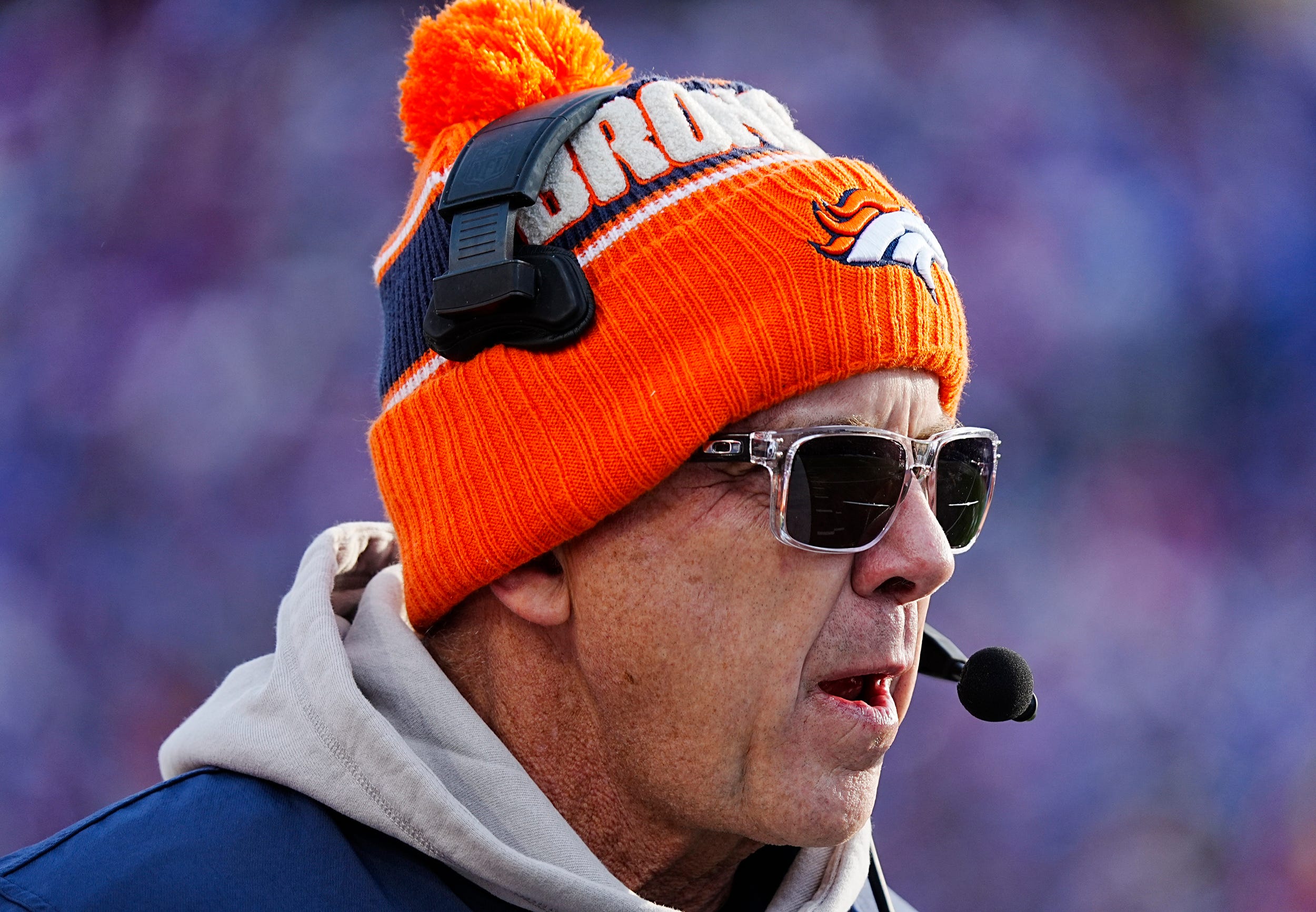 Denver Broncos head coach Sean Payton