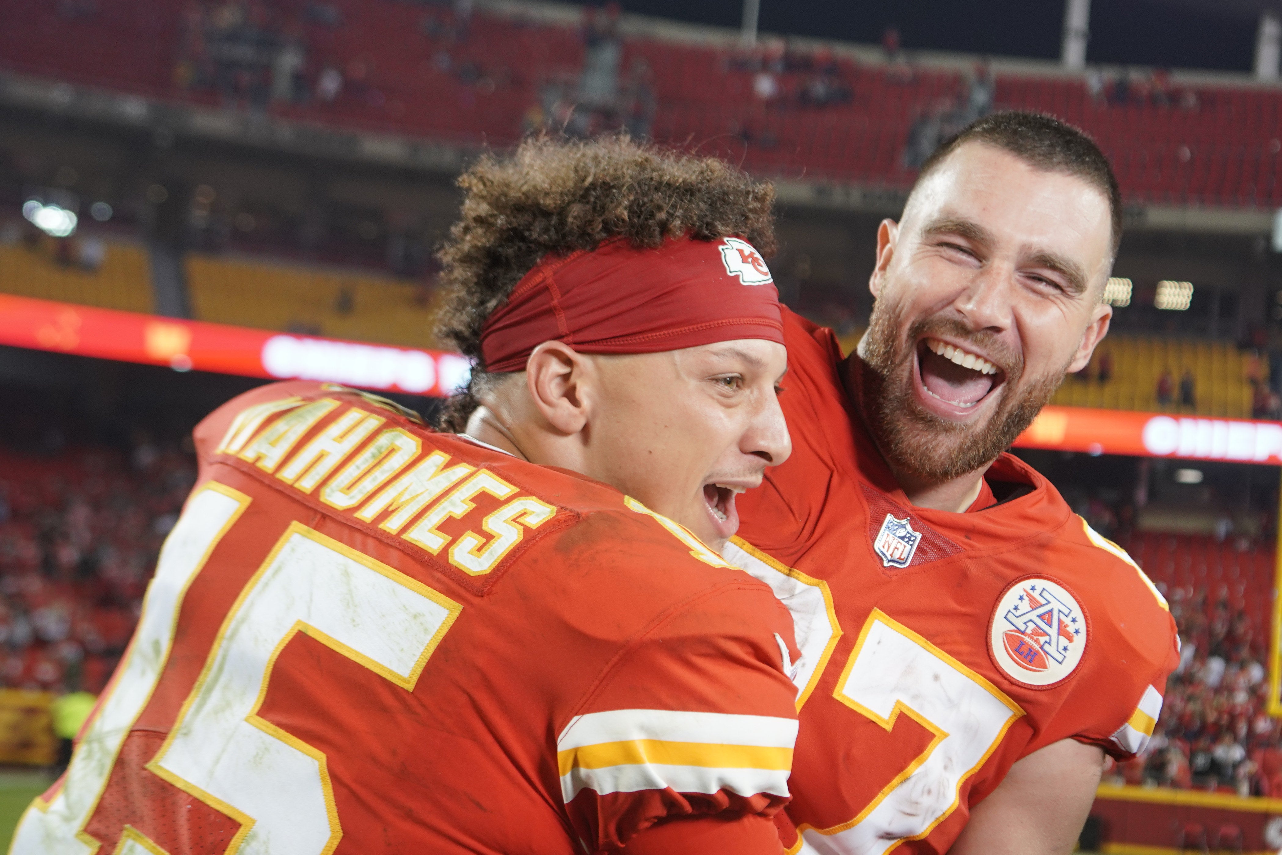 Kansas City Chiefs Patrick Mahomes Travis Kelce
