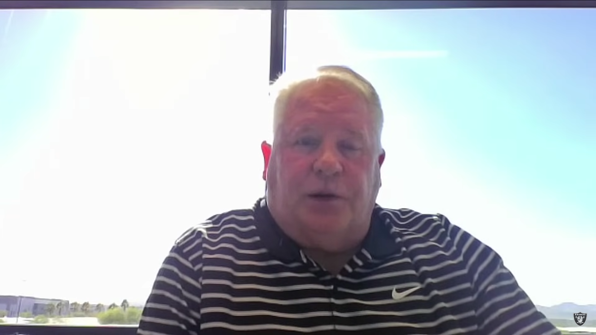 Las Vegas Raiders offensive coordinator Chip Kelly