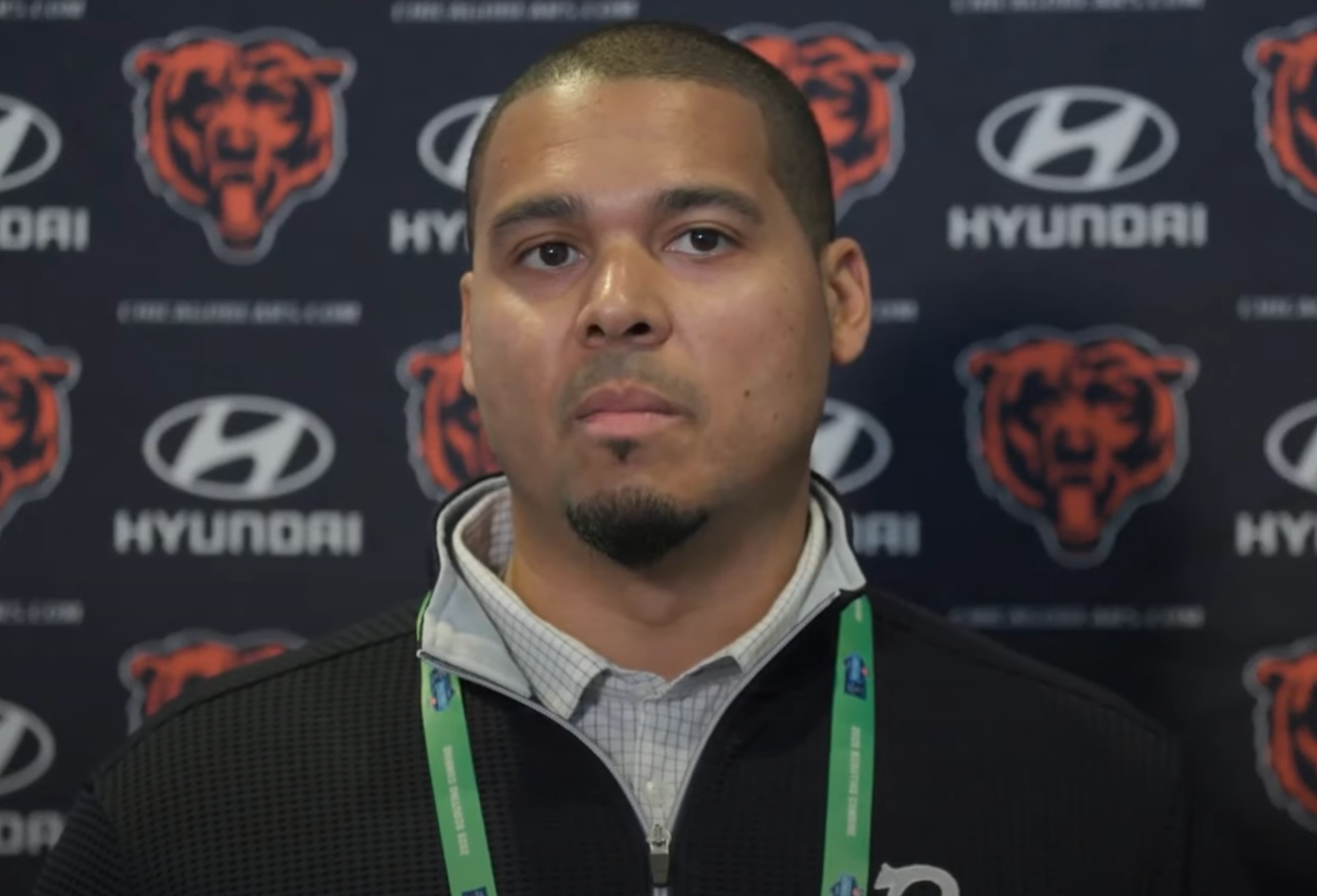 Ryan Poles addresses free agency and the draft with reporters at the 2025 NFL Combine.