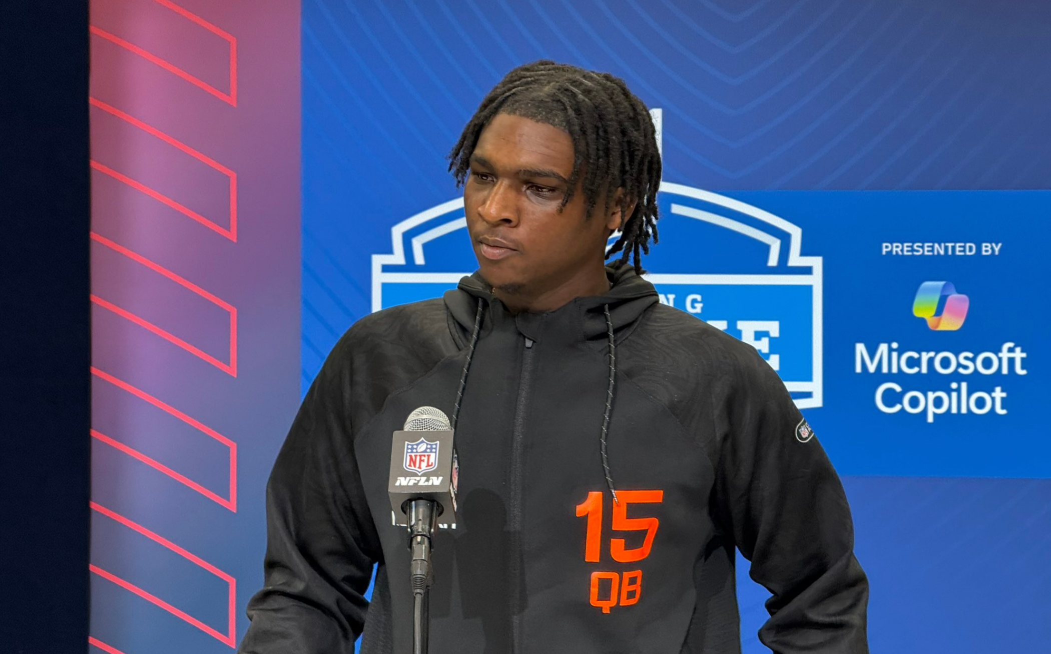 Cam Ward NFL Combine