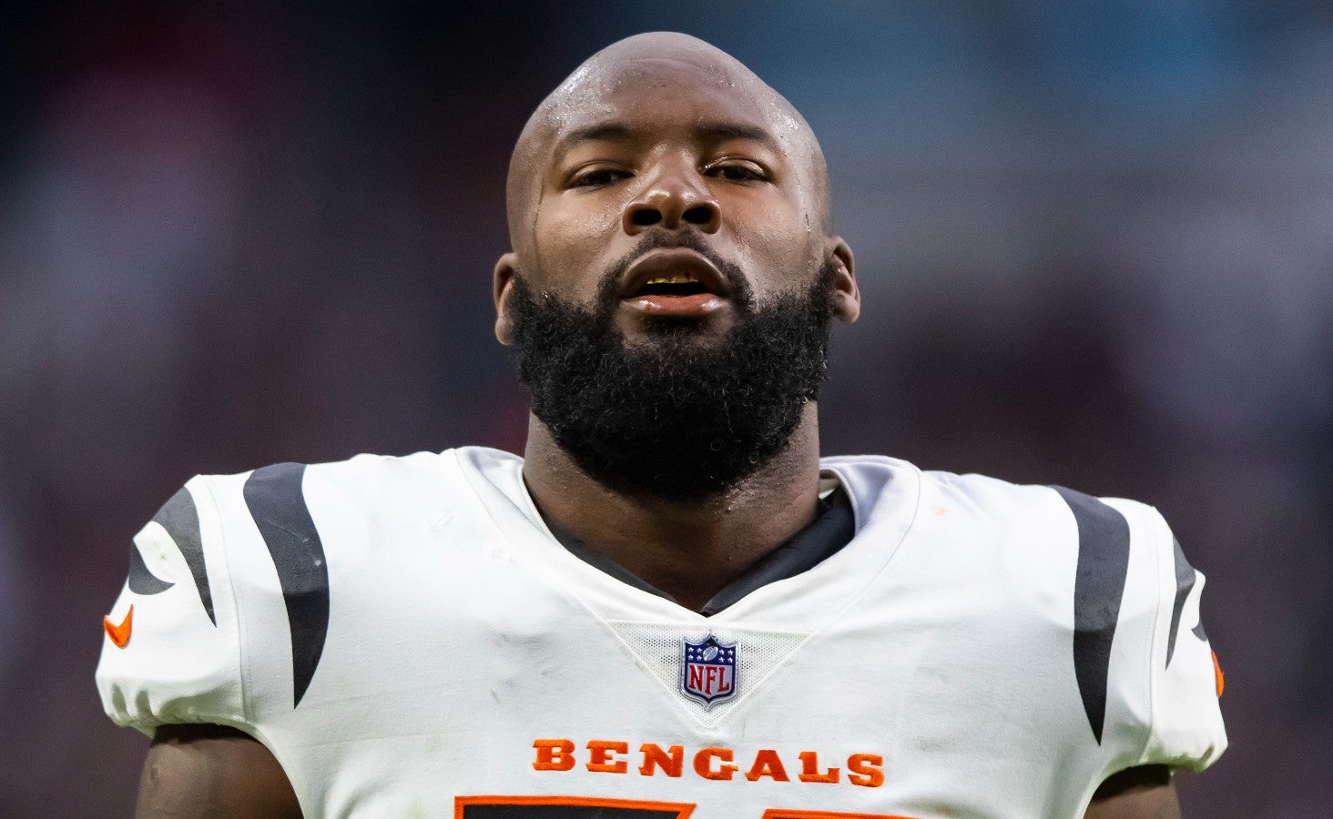 Nov 21, 2021; Paradise, Nevada, USA; Cincinnati Bengals linebacker Germaine Pratt (57) against the Las Vegas Raiders at Allegiant Stadium