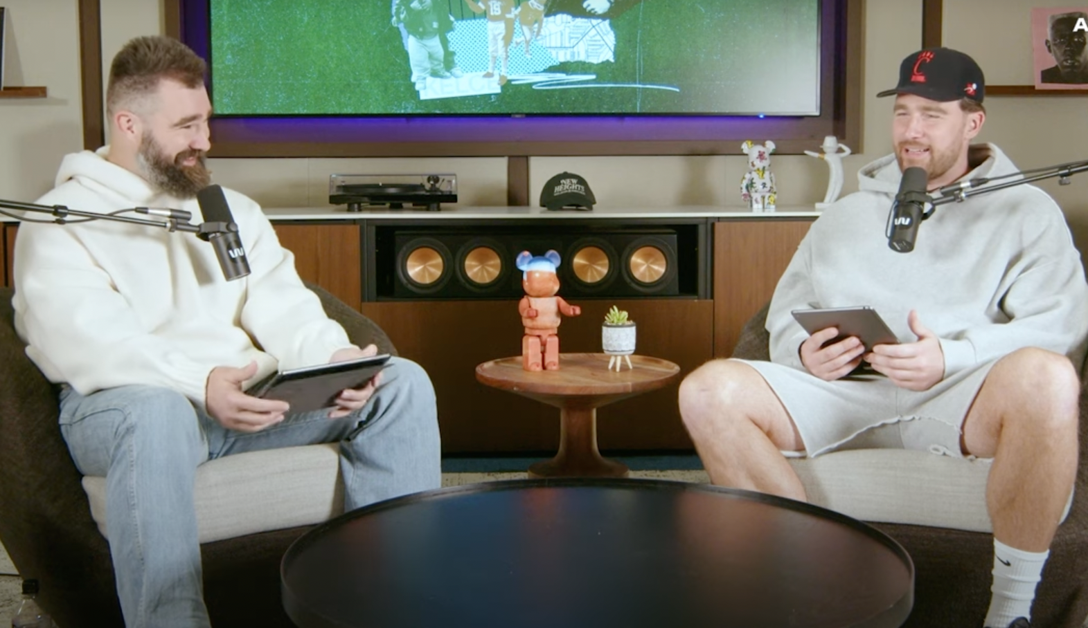 Jason and Travis Kelce on New Heights - March 5, 2025