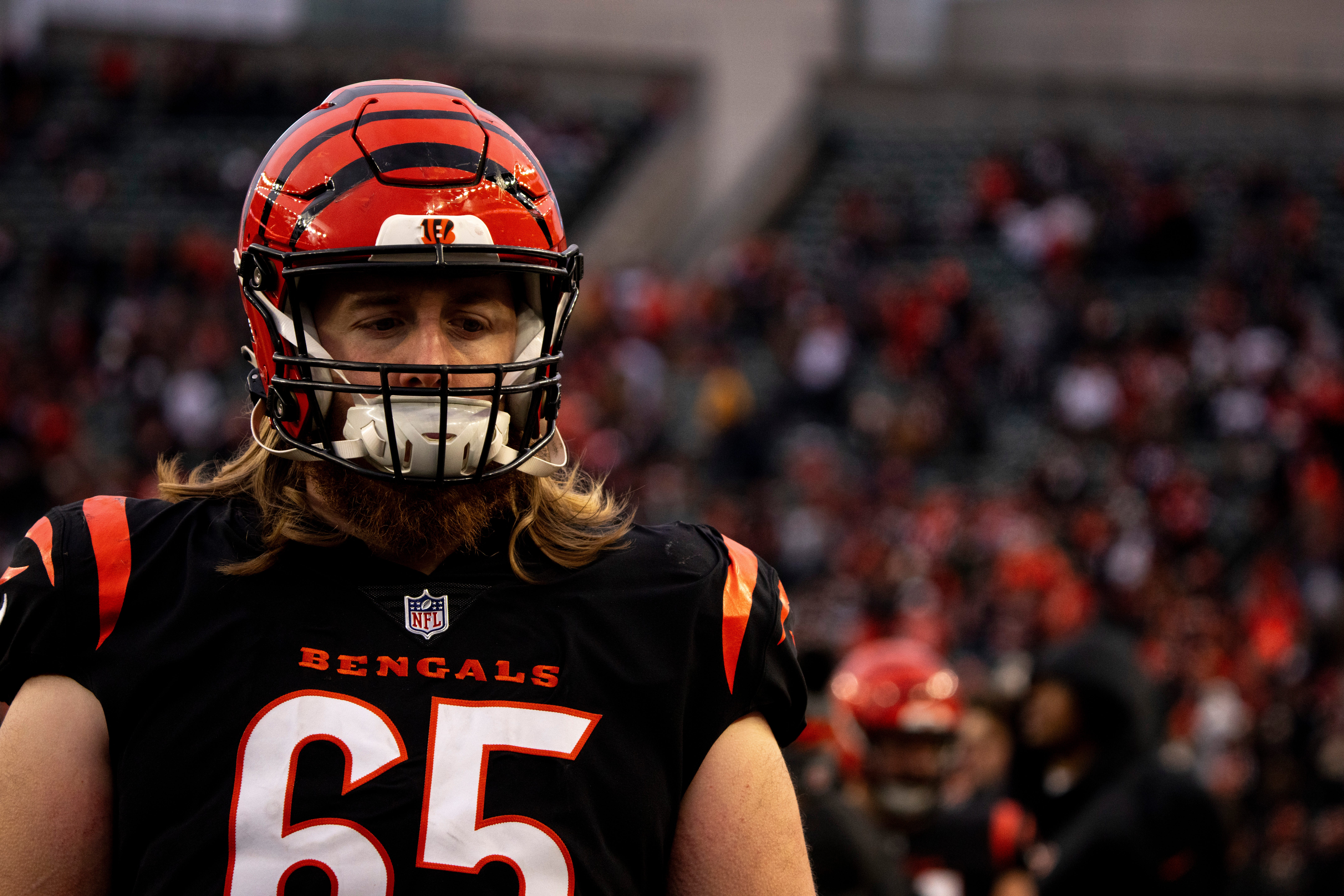 Cincinnati Bengals guard Alex Cappa Las Vegas Raiders