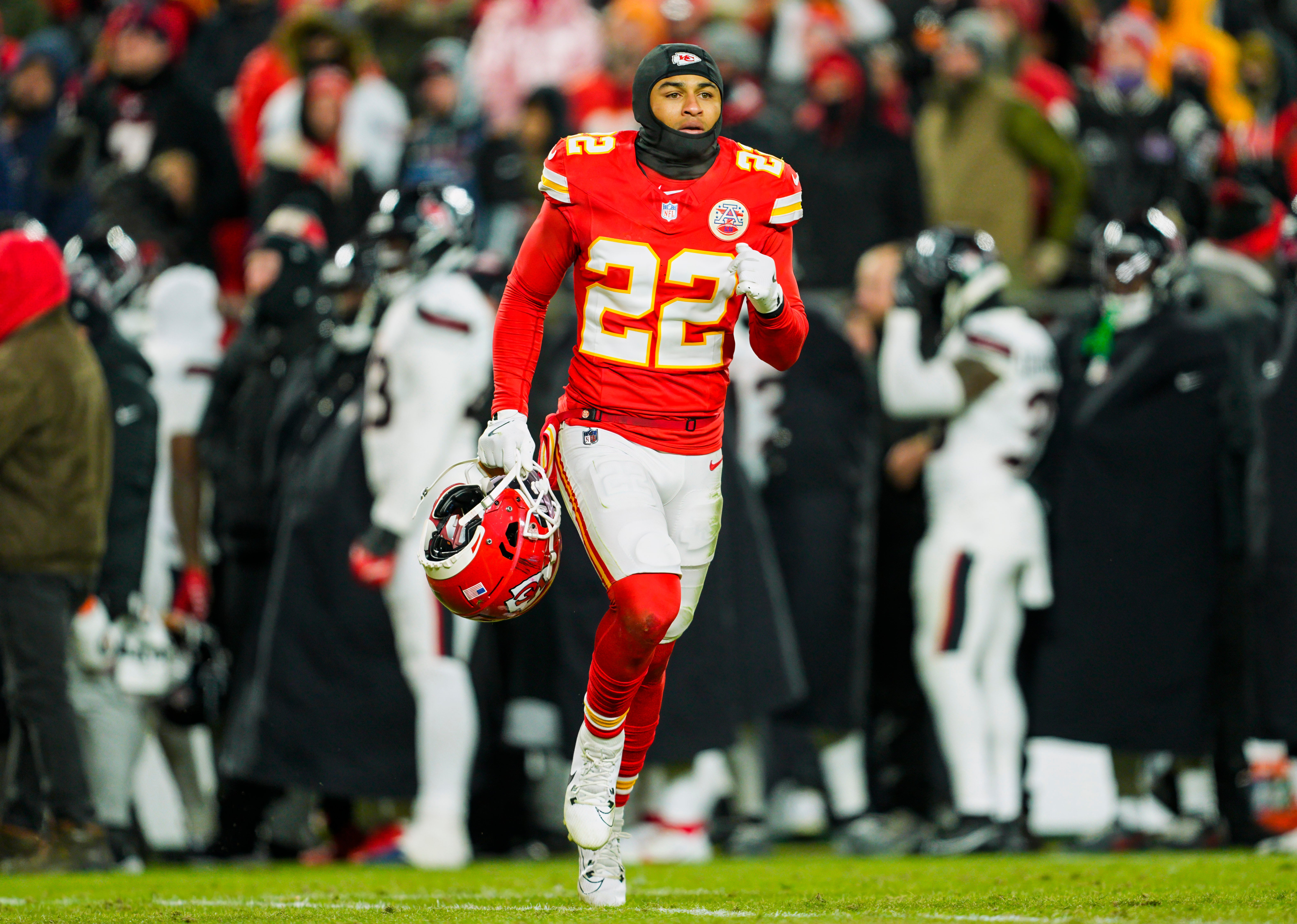 Chiefs cornerback Trent McDuffie