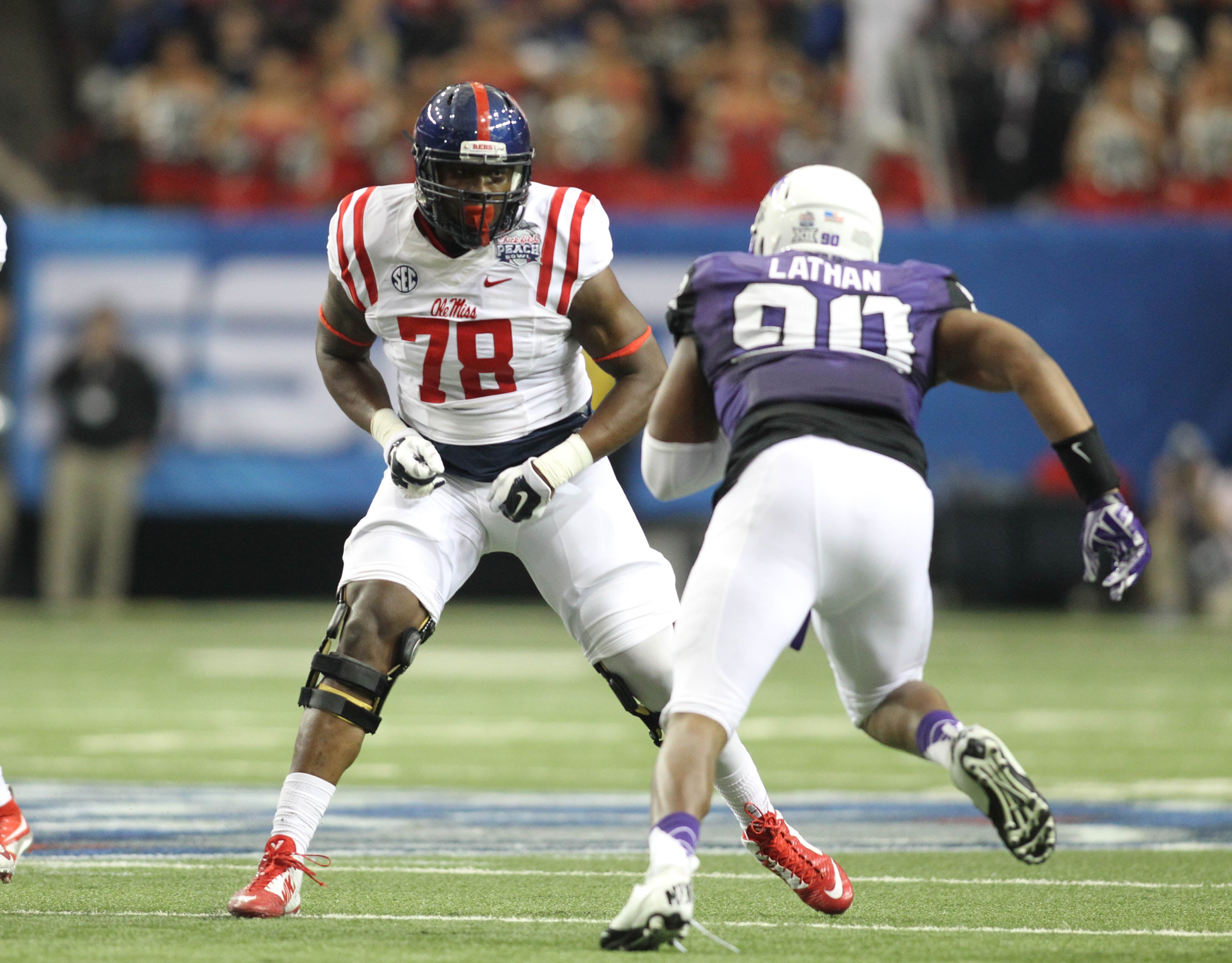 Laremy Tunsil, OT Ole Miss at the Peach Bowl