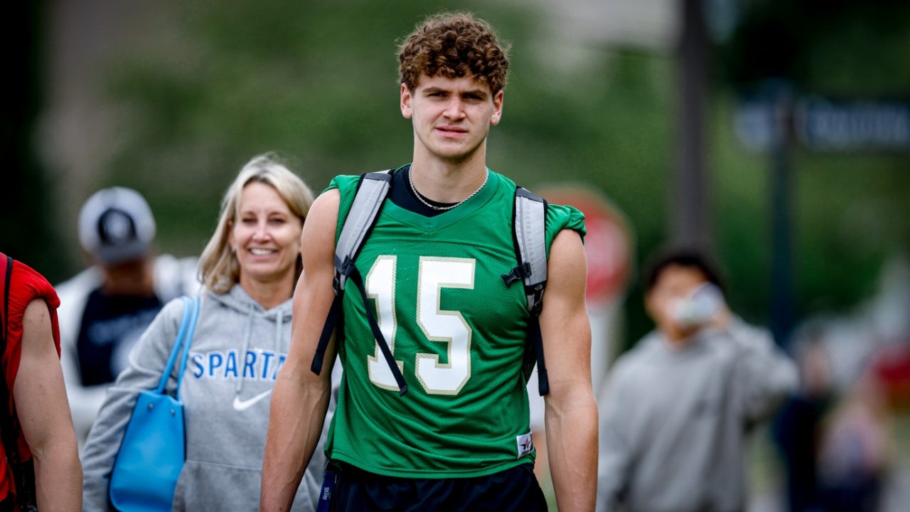 2026 Notre Dame TE target Gavin Mueller