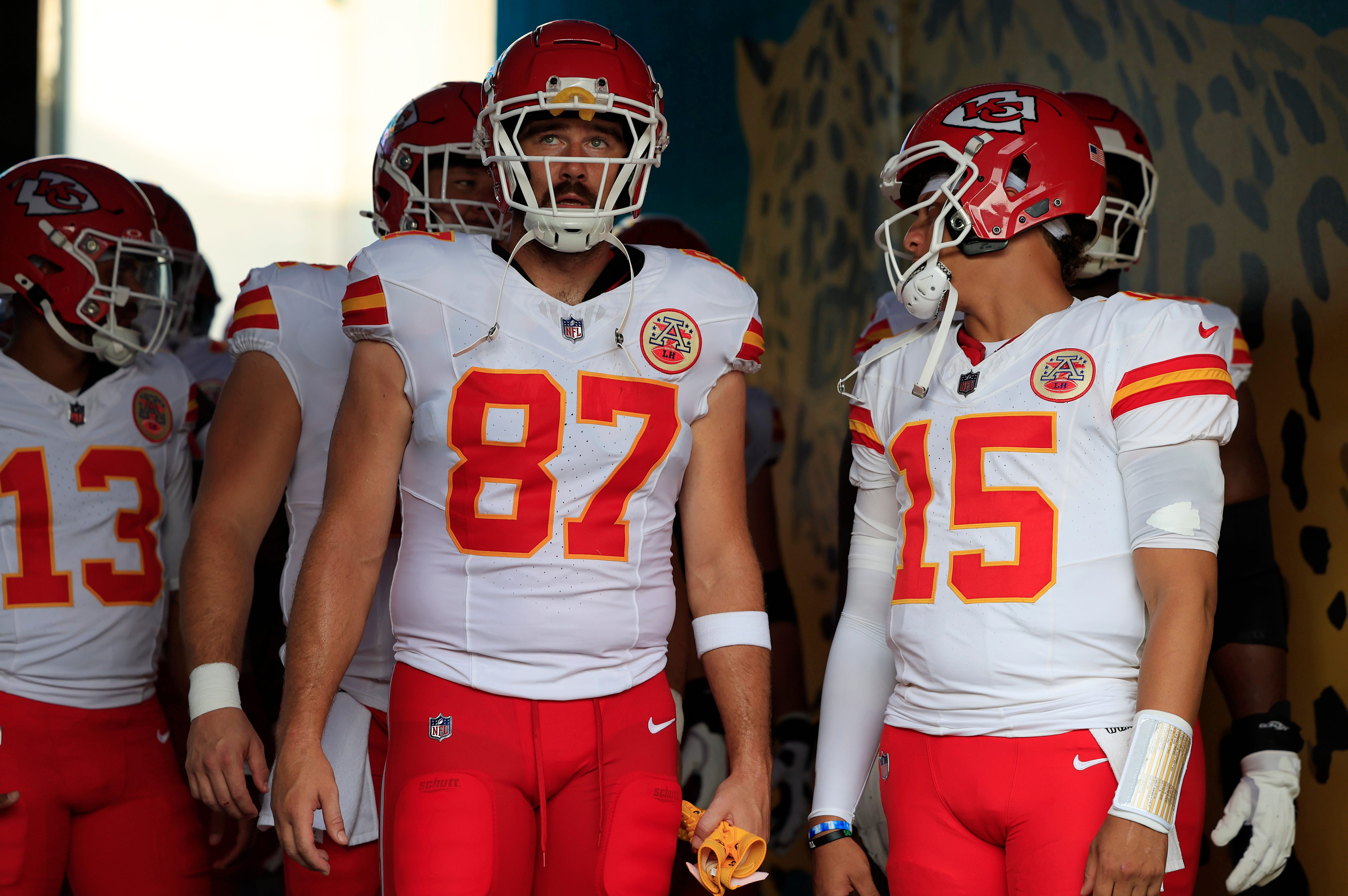 Kansas City Chiefs Patrick Mahomes Travis Kelce